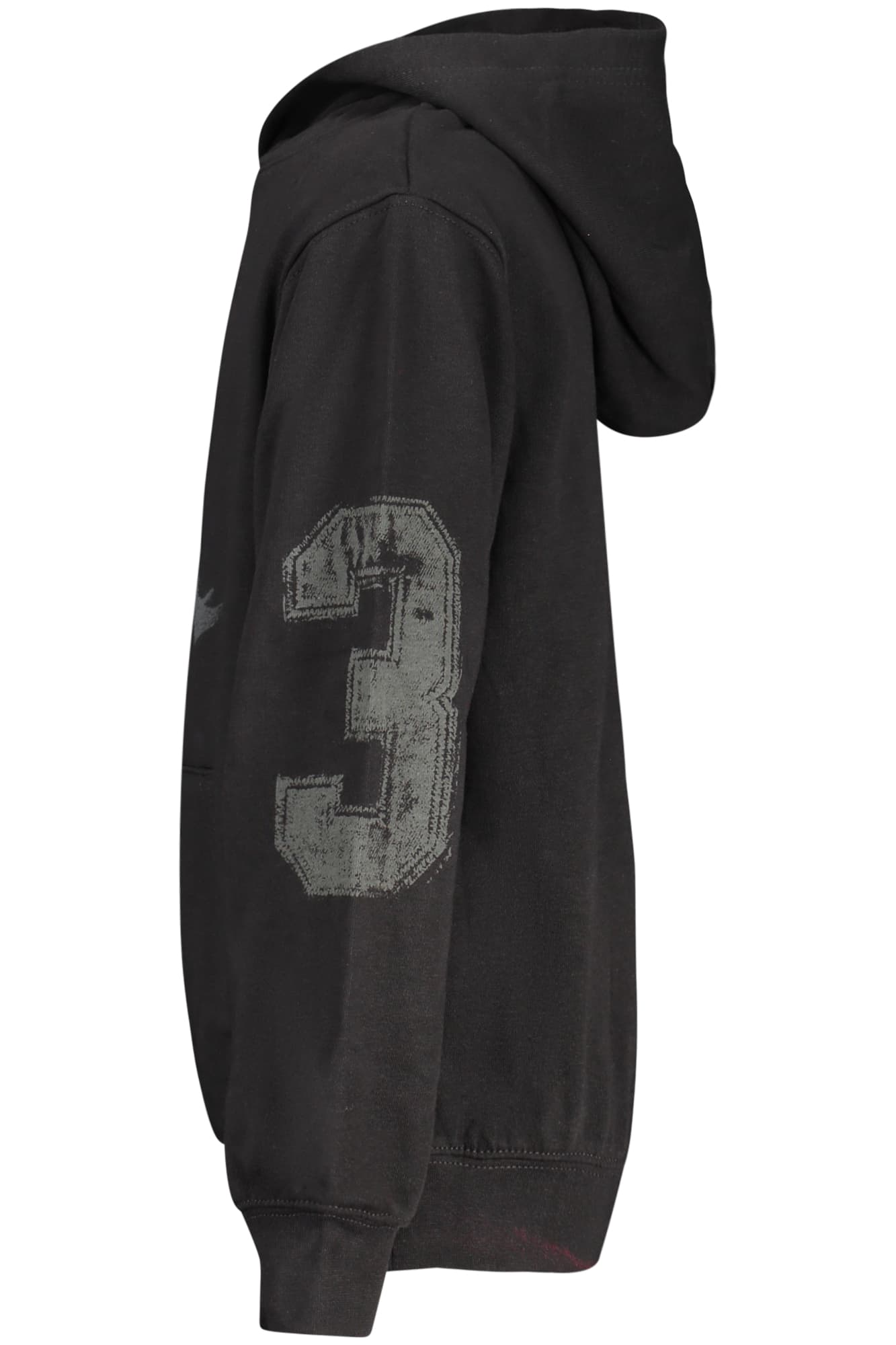 JORDAN FELPA SENZA ZIP BAMBINO NERO - Miniatura 3