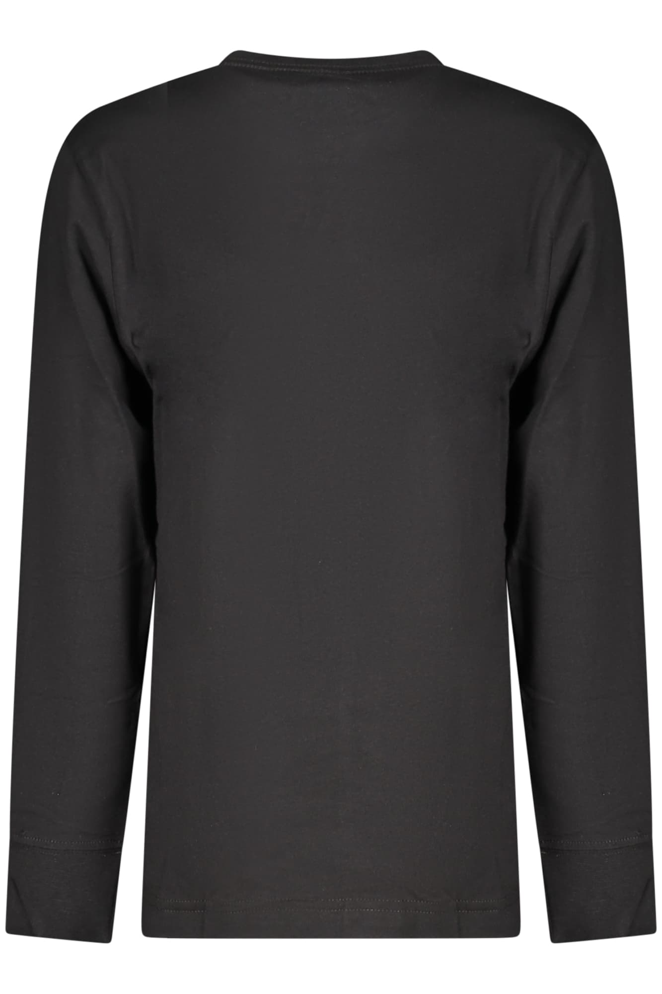 JORDAN T-SHIRT MANICHE LUNGHE BAMBINO NERO - Miniatura 2