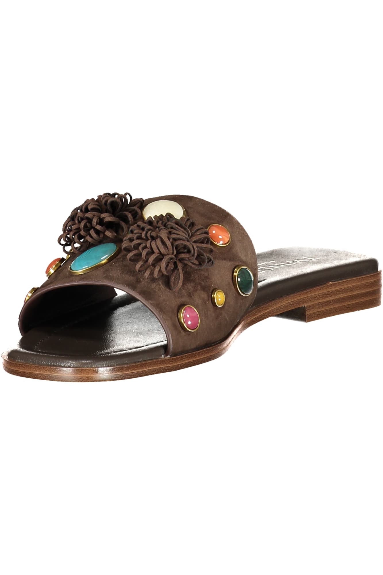 TWINSET CALZATURA CIABATTA DONNA MARRONE - Miniatura 3