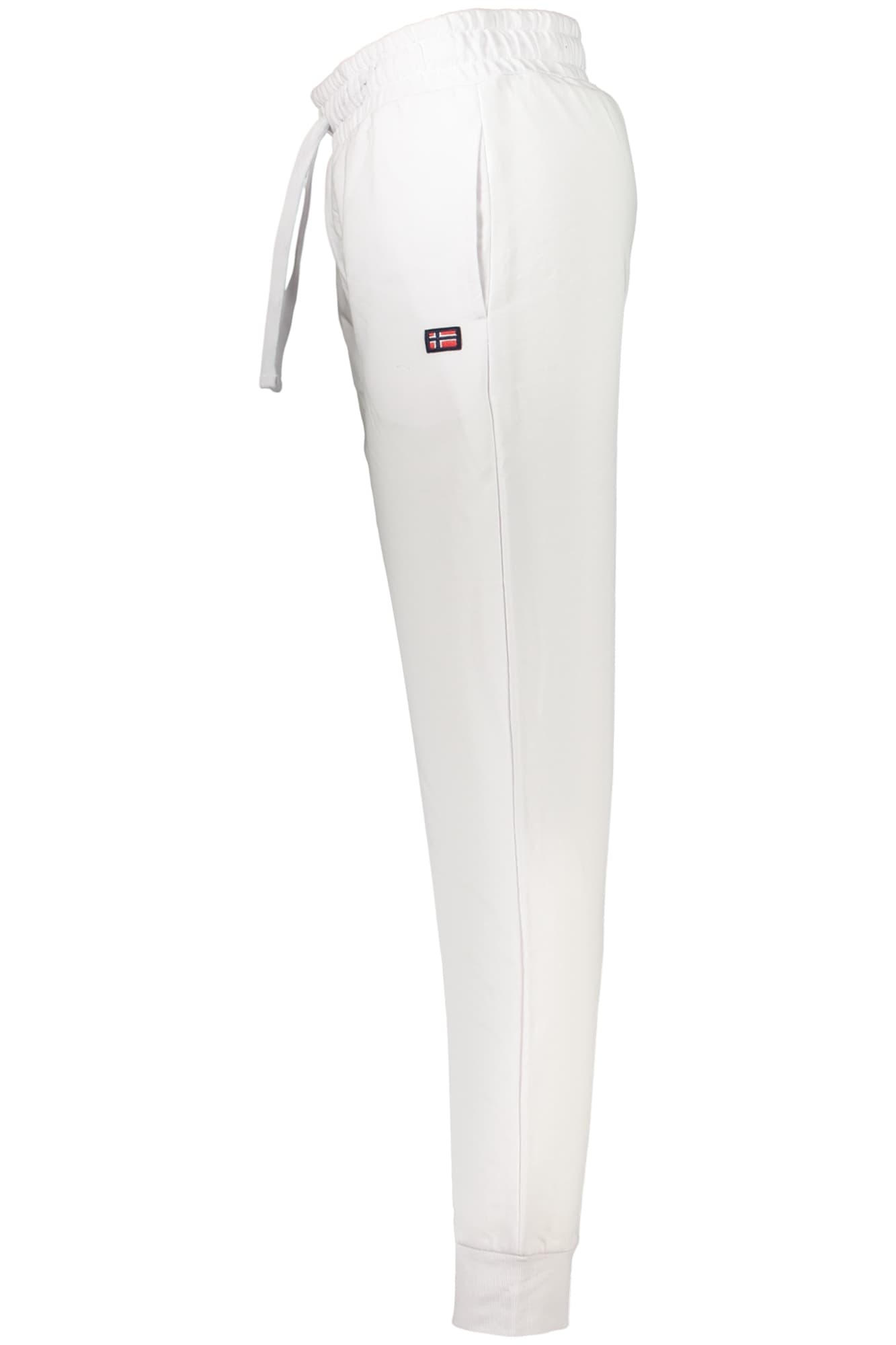 NORWAY 1963 PANTALONE TUTA LUNGO UOMO BIANCO - Miniatura 3