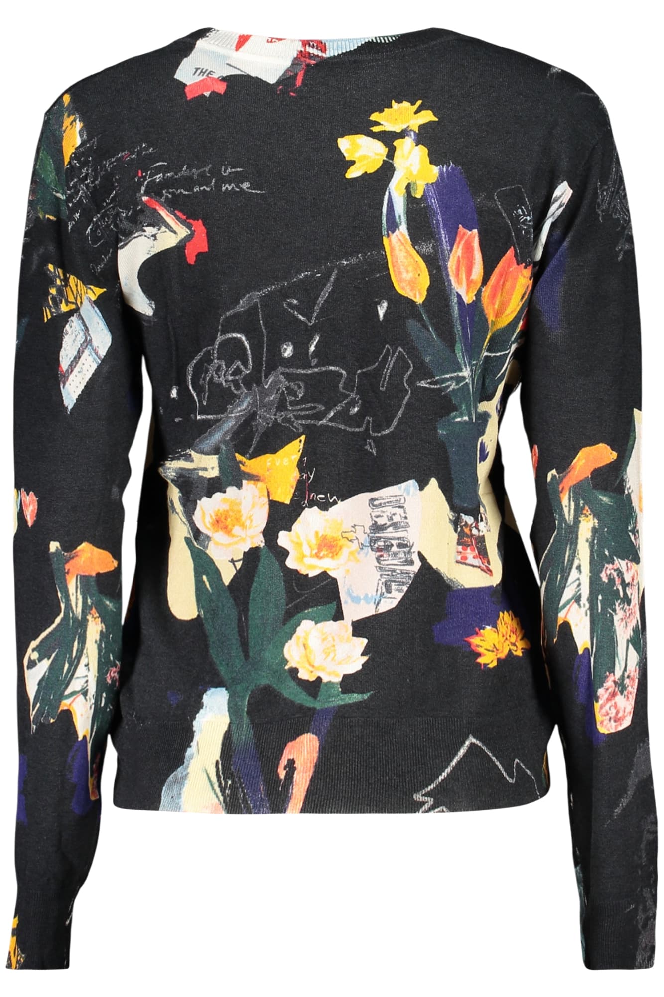 DESIGUAL MAGLIA DONNA NERO - Miniatura 2