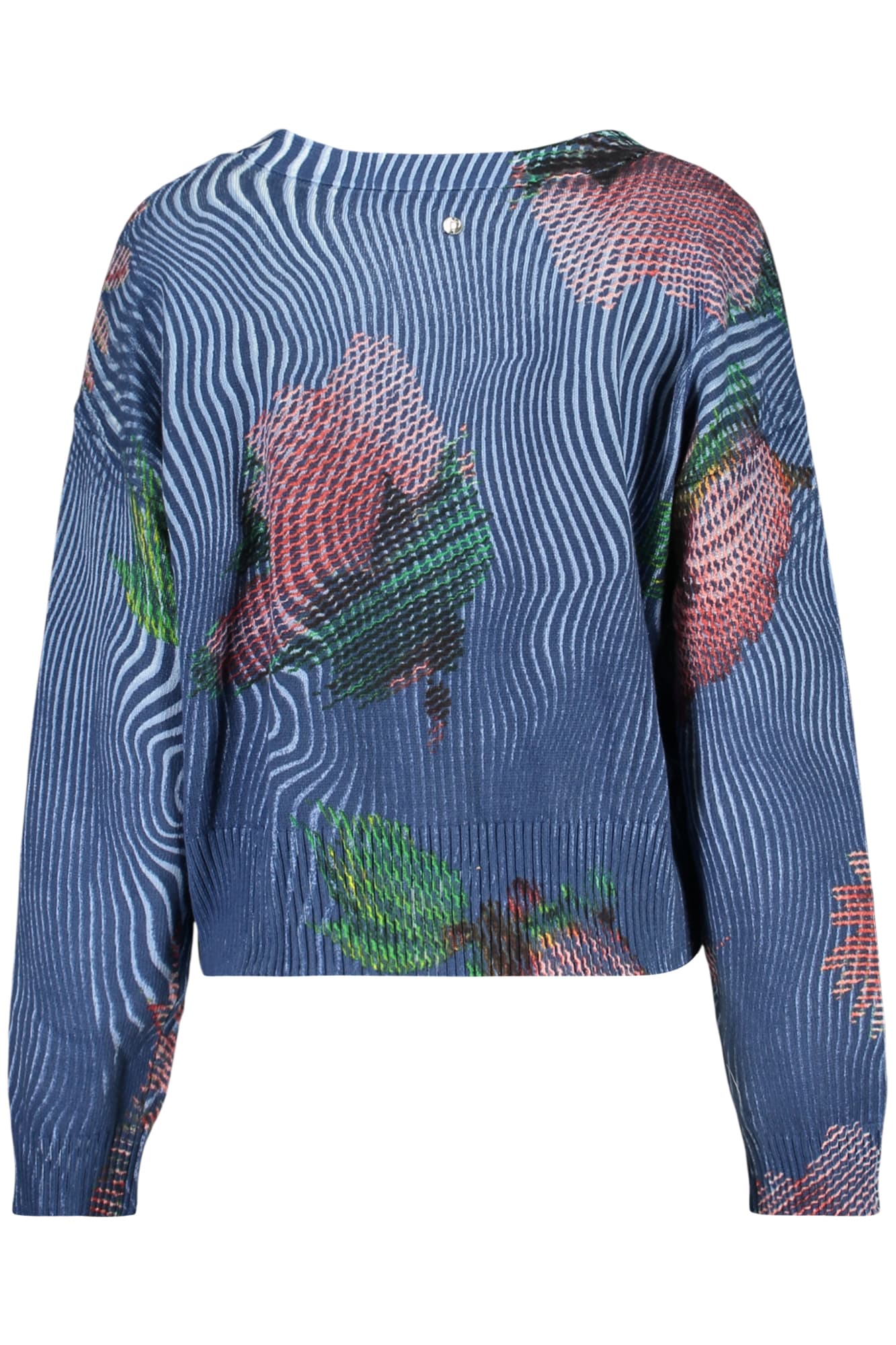 DESIGUAL CARDIGAN DONNA BLU - Miniatura 2