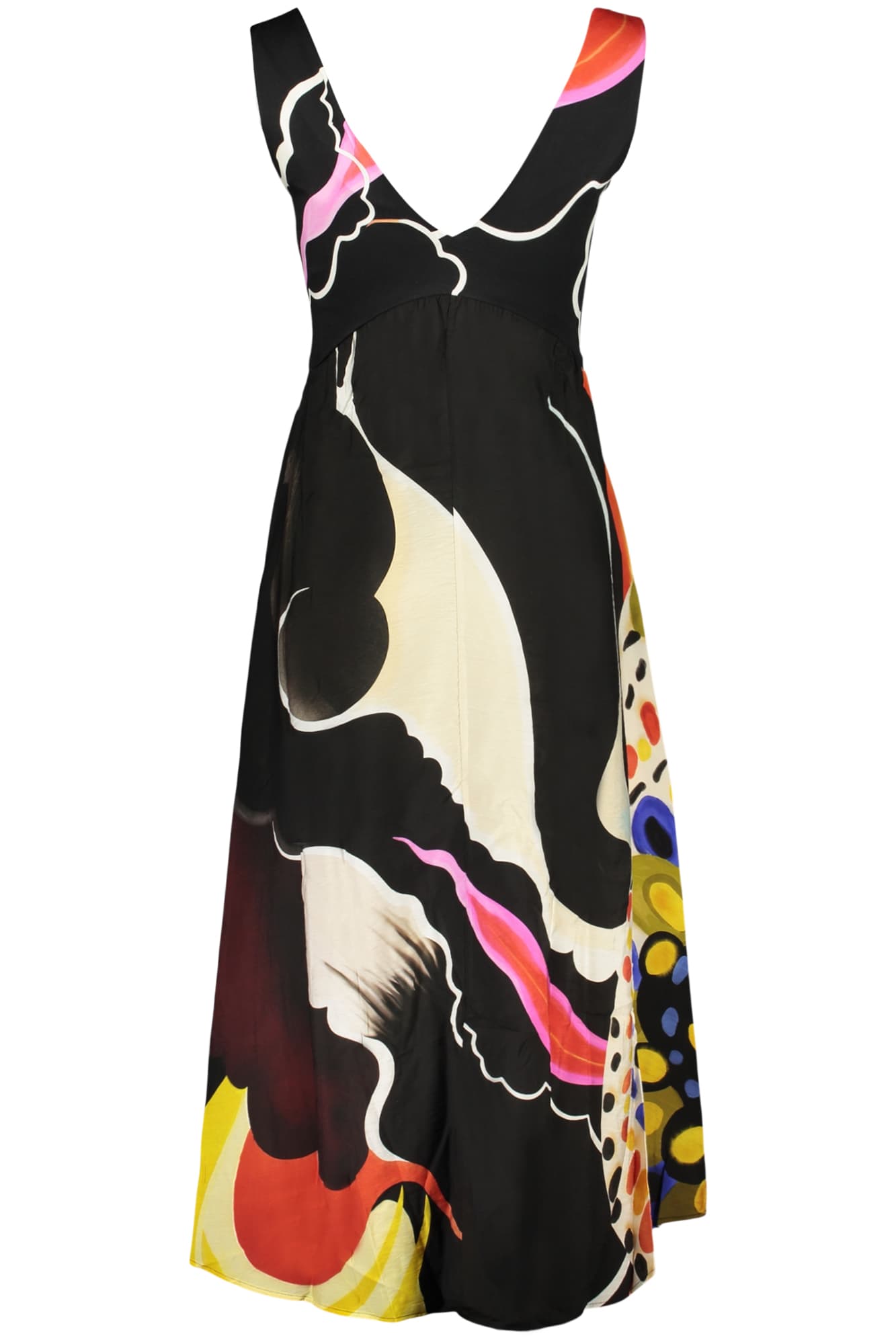 DESIGUAL ABITO LUNGO DONNA NERO - Miniatura 3
