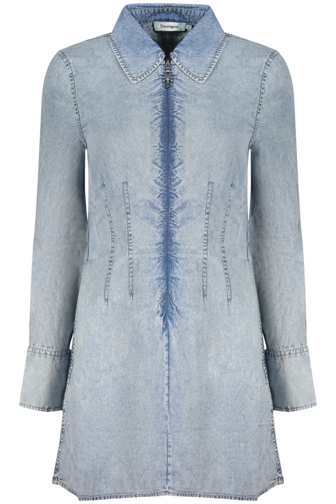 DESIGUAL ABITO CORTO DONNA AZZURRO