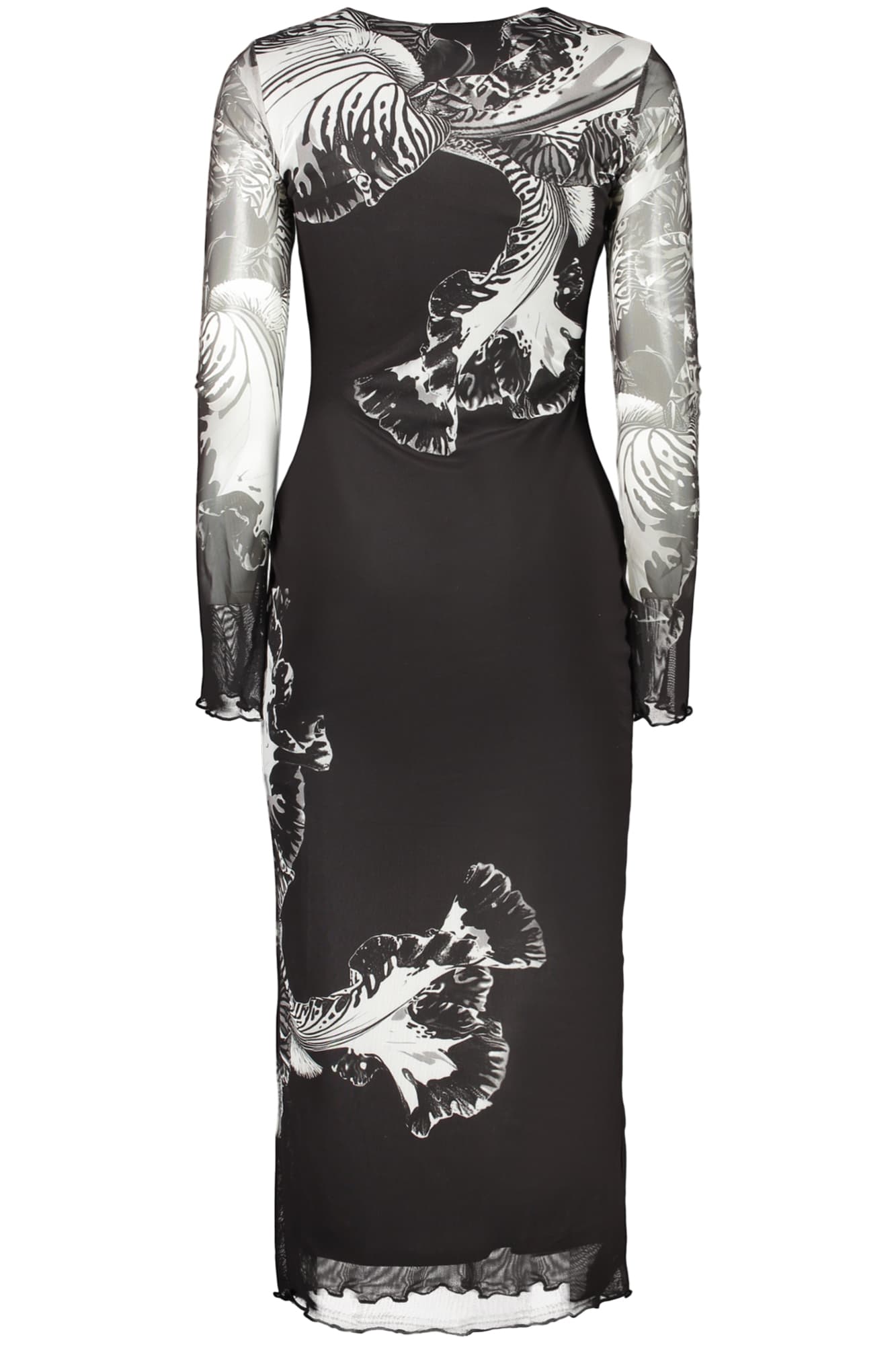 DESIGUAL ABITO LUNGO DONNA NERO - Miniatura 2