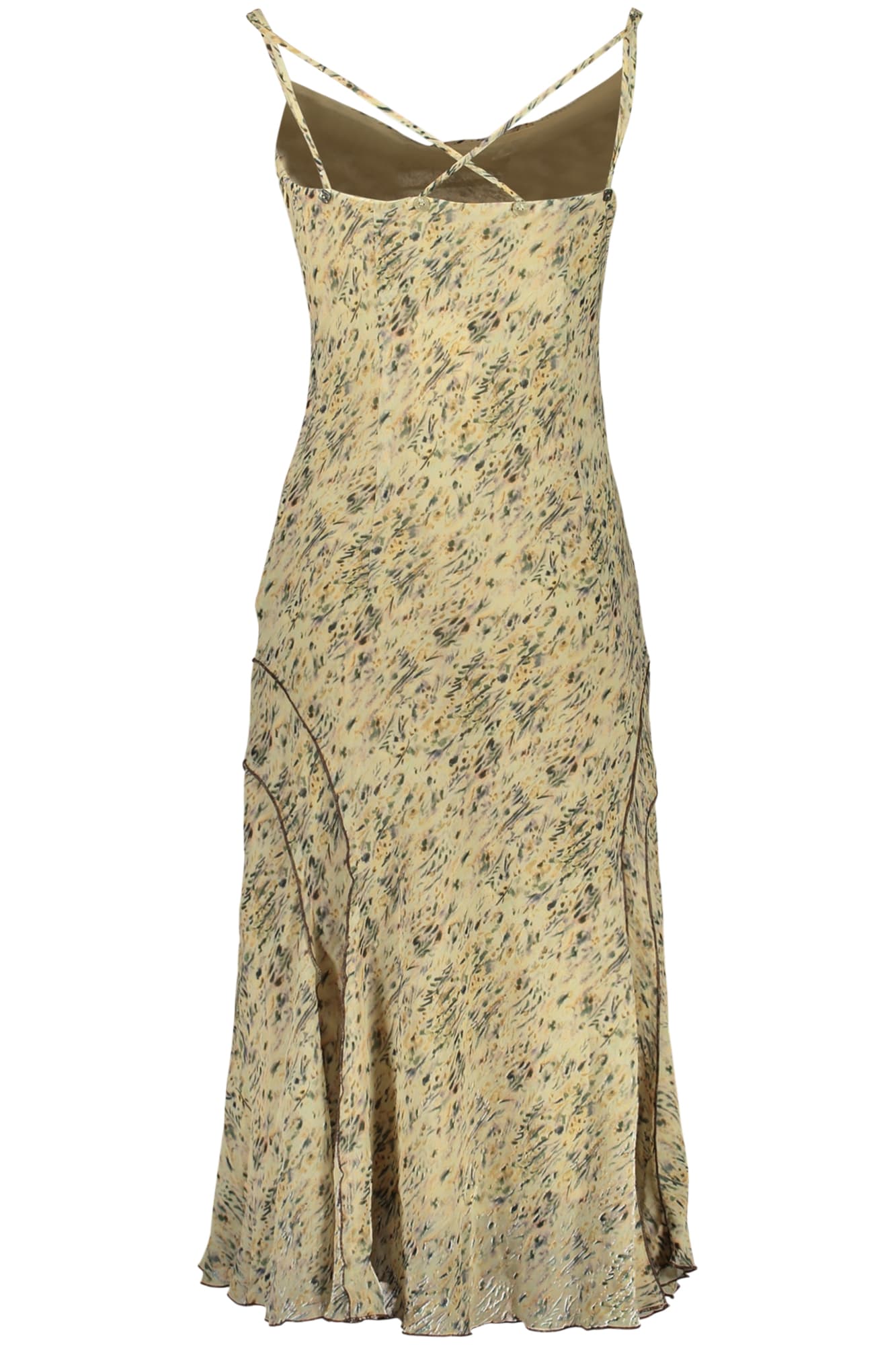 DESIGUAL ABITO LUNGO DONNA BEIGE - Miniatura 2
