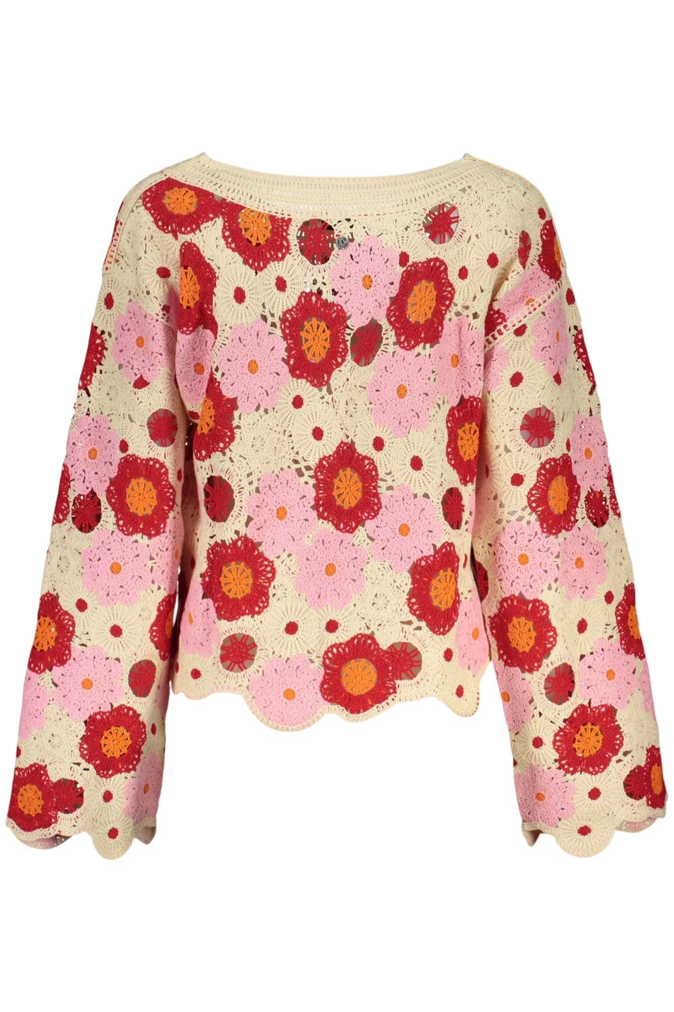 DESIGUAL MAGLIA DONNA BEIGE - Miniatura 2
