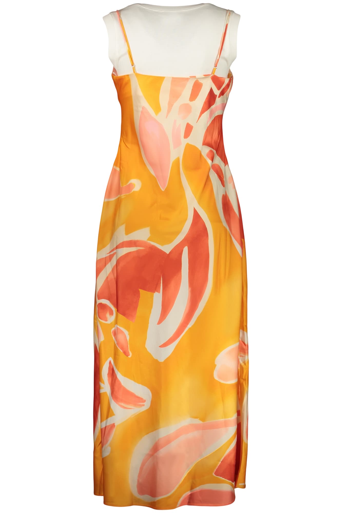 DESIGUAL ABITO LUNGO DONNA ARANCIO - Miniatura 2