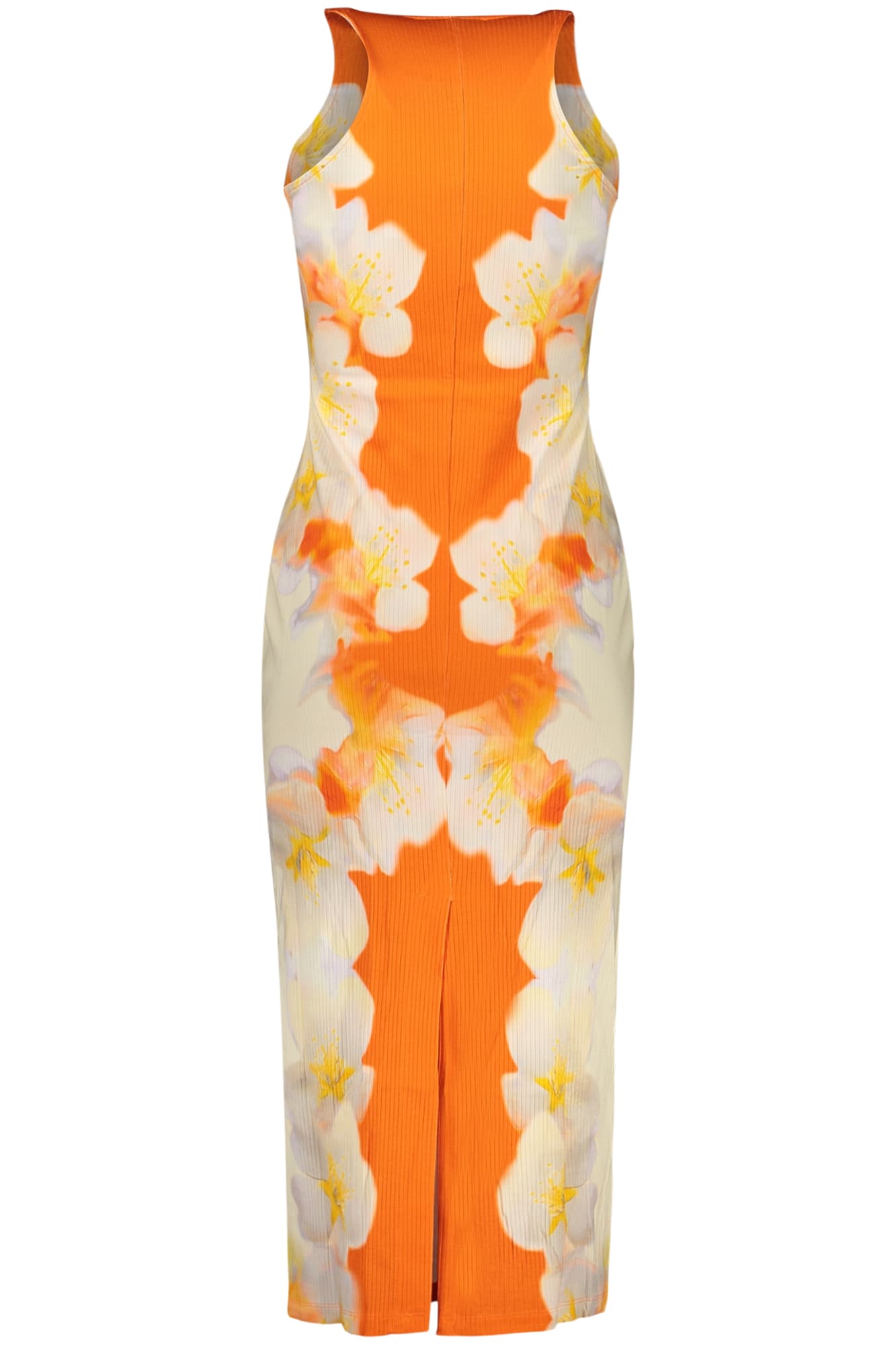 DESIGUAL ABITO LUNGO DONNA ARANCIO - Miniatura 2