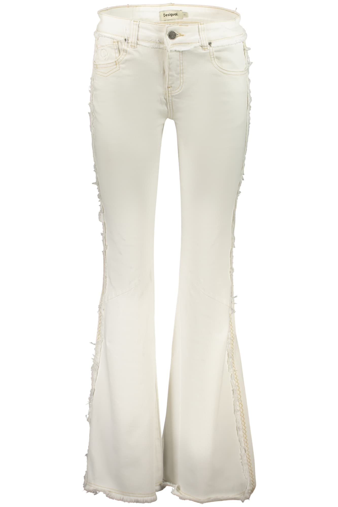 DESIGUAL JEANS DENIM DONNA BIANCO