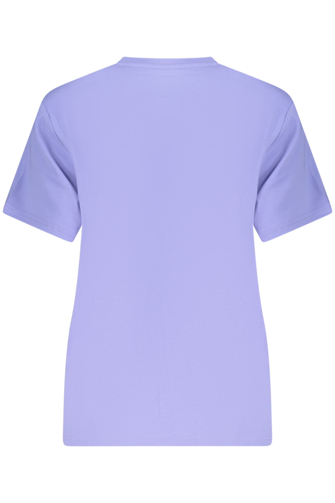 CONVERSE T-SHIRT MANICHE CORTE DONNA VIOLA - Miniatura 2