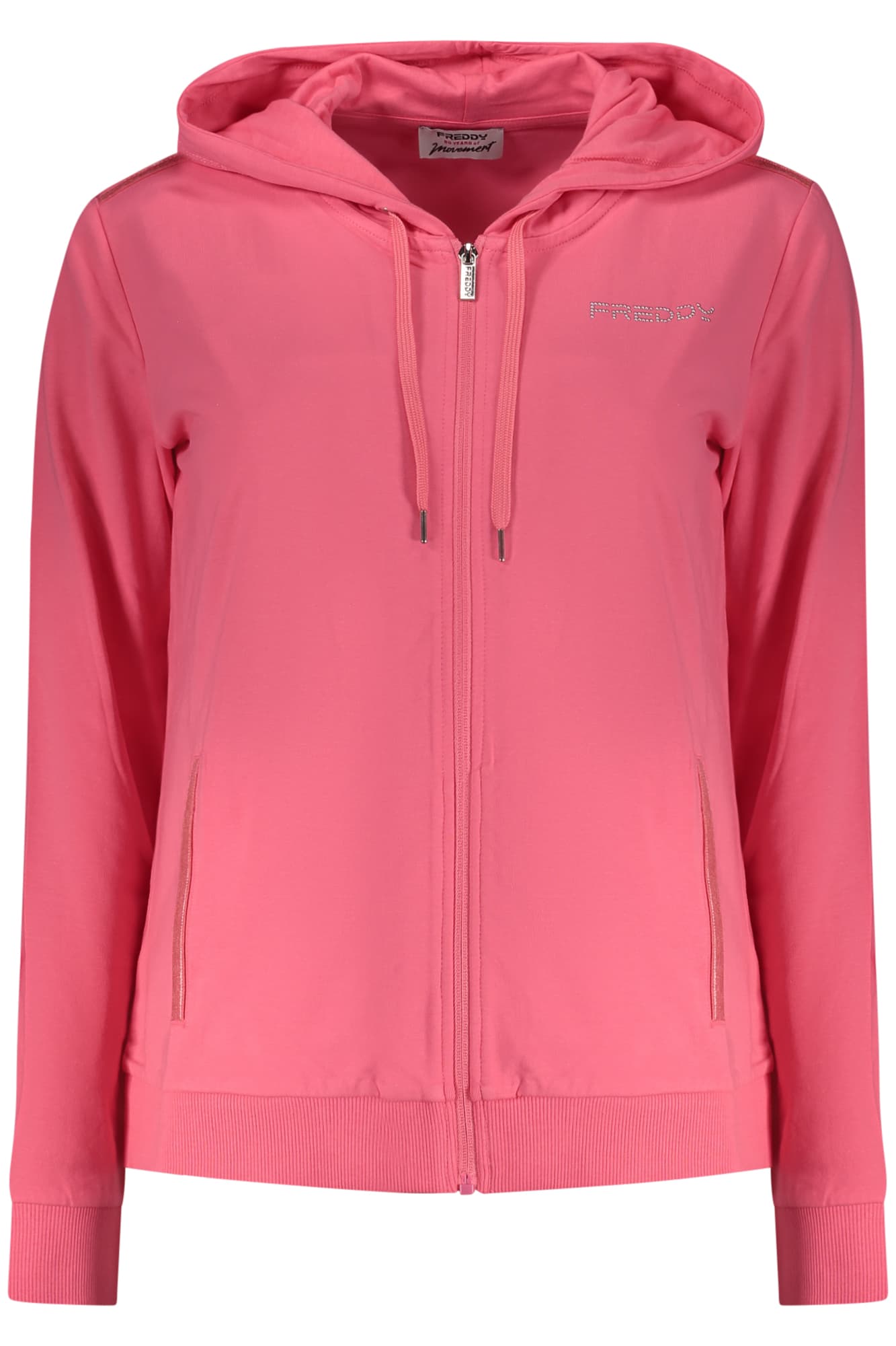 FREDDY FELPA CON ZIP DONNA ROSA