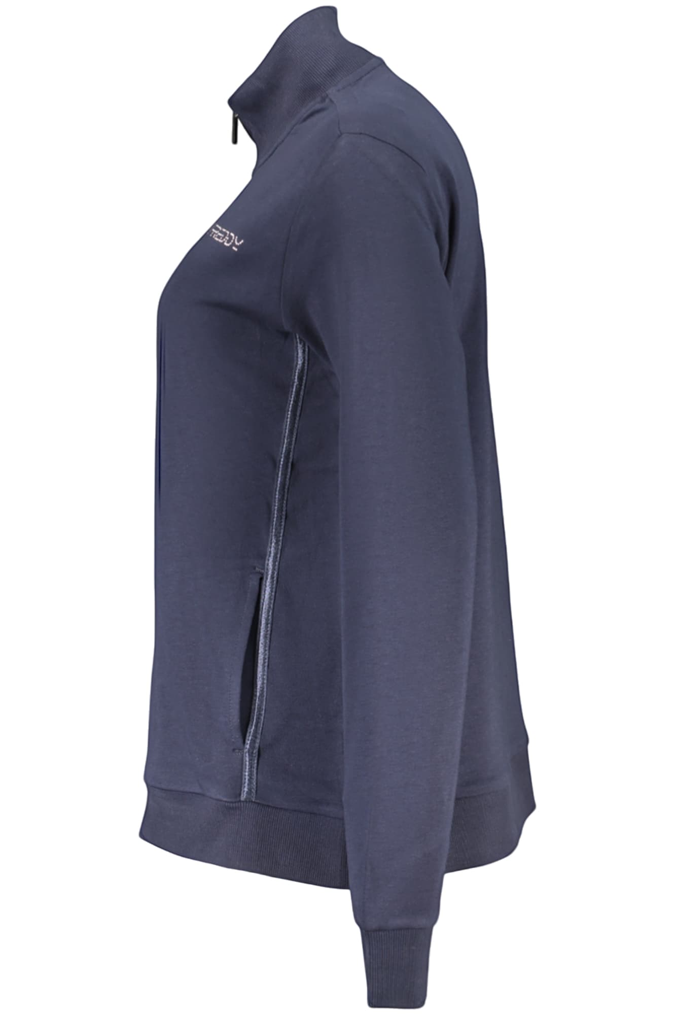 FREDDY FELPA CON ZIP DONNA BLU - Miniatura 3
