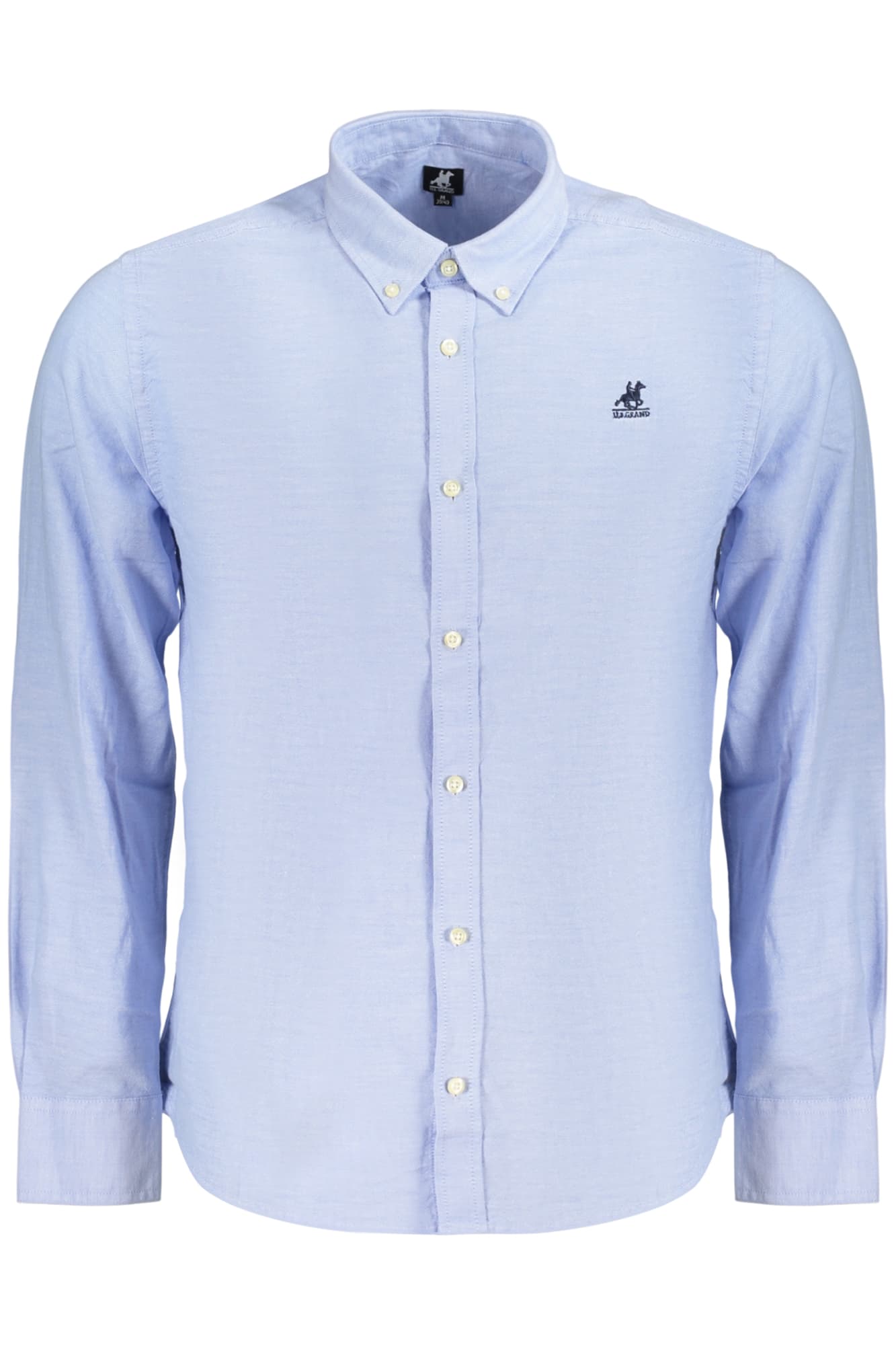 U.S. GRAND CAMICIA MANICHE LUNGHE UOMO AZZURRO