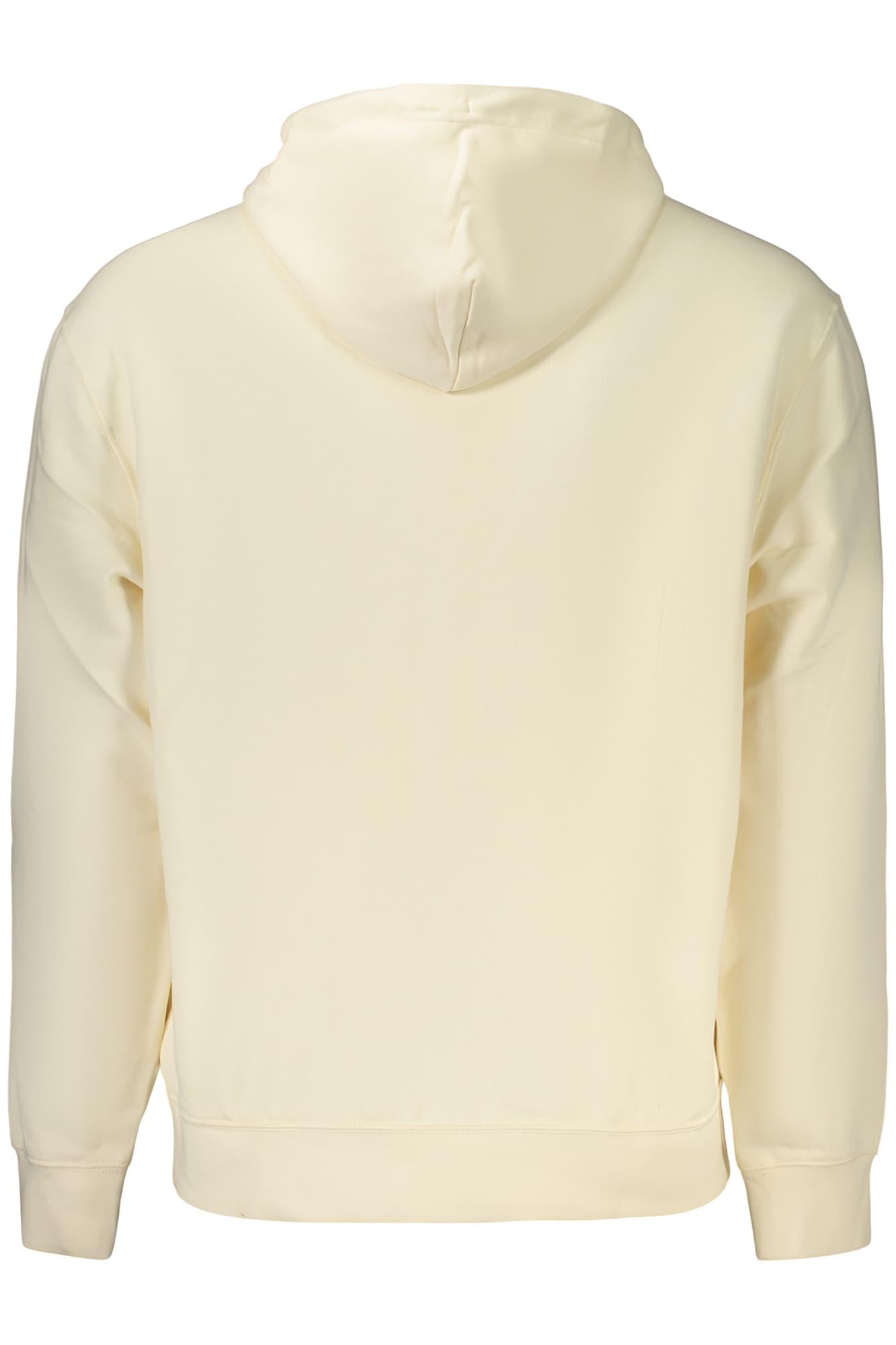 CALVIN KLEIN FELPA SENZA ZIP UOMO BEIGE - Miniatura 2