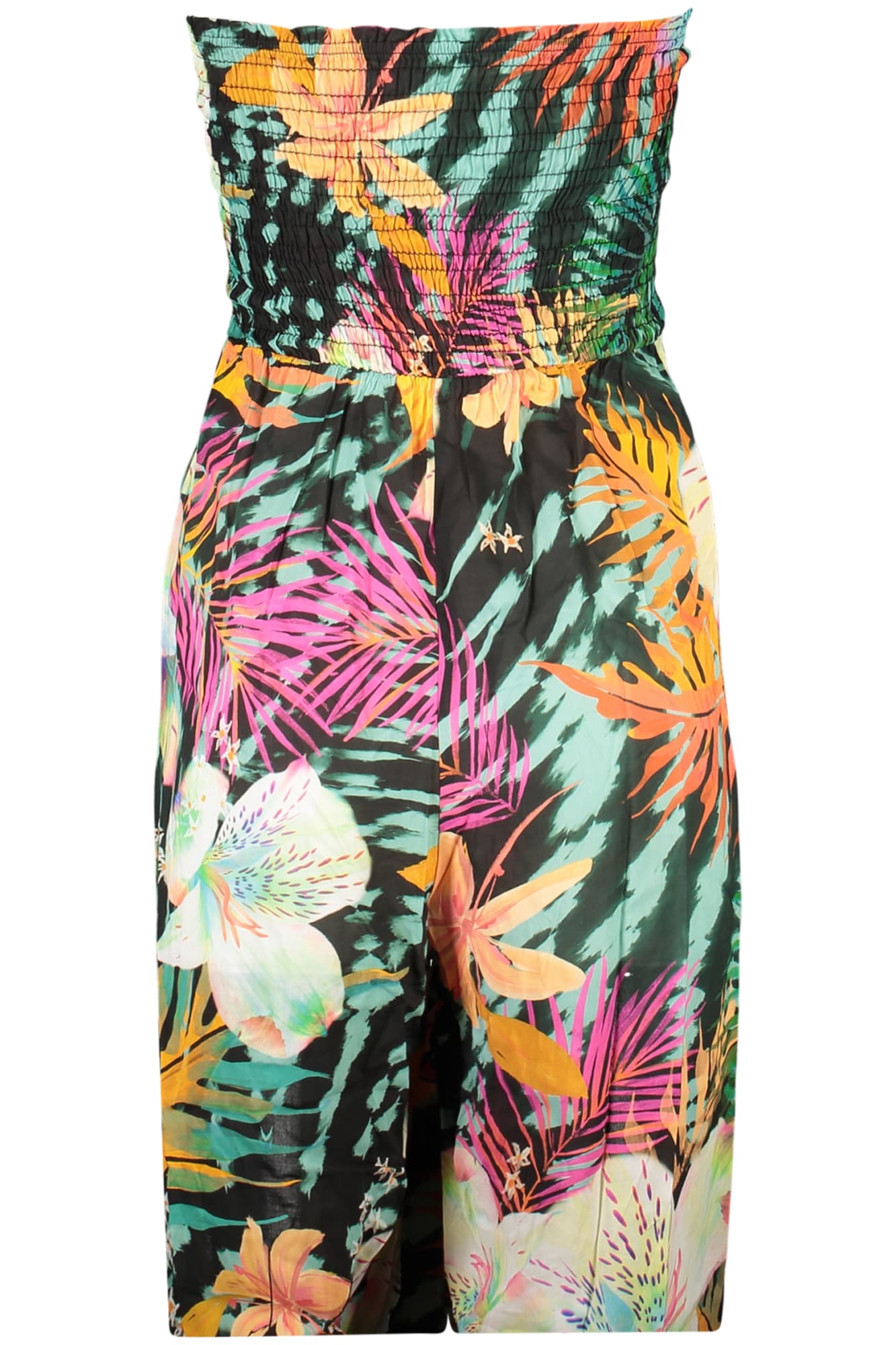 DESIGUAL PANTALONE A SALOPETTE DONNA NERO - Miniatura 2