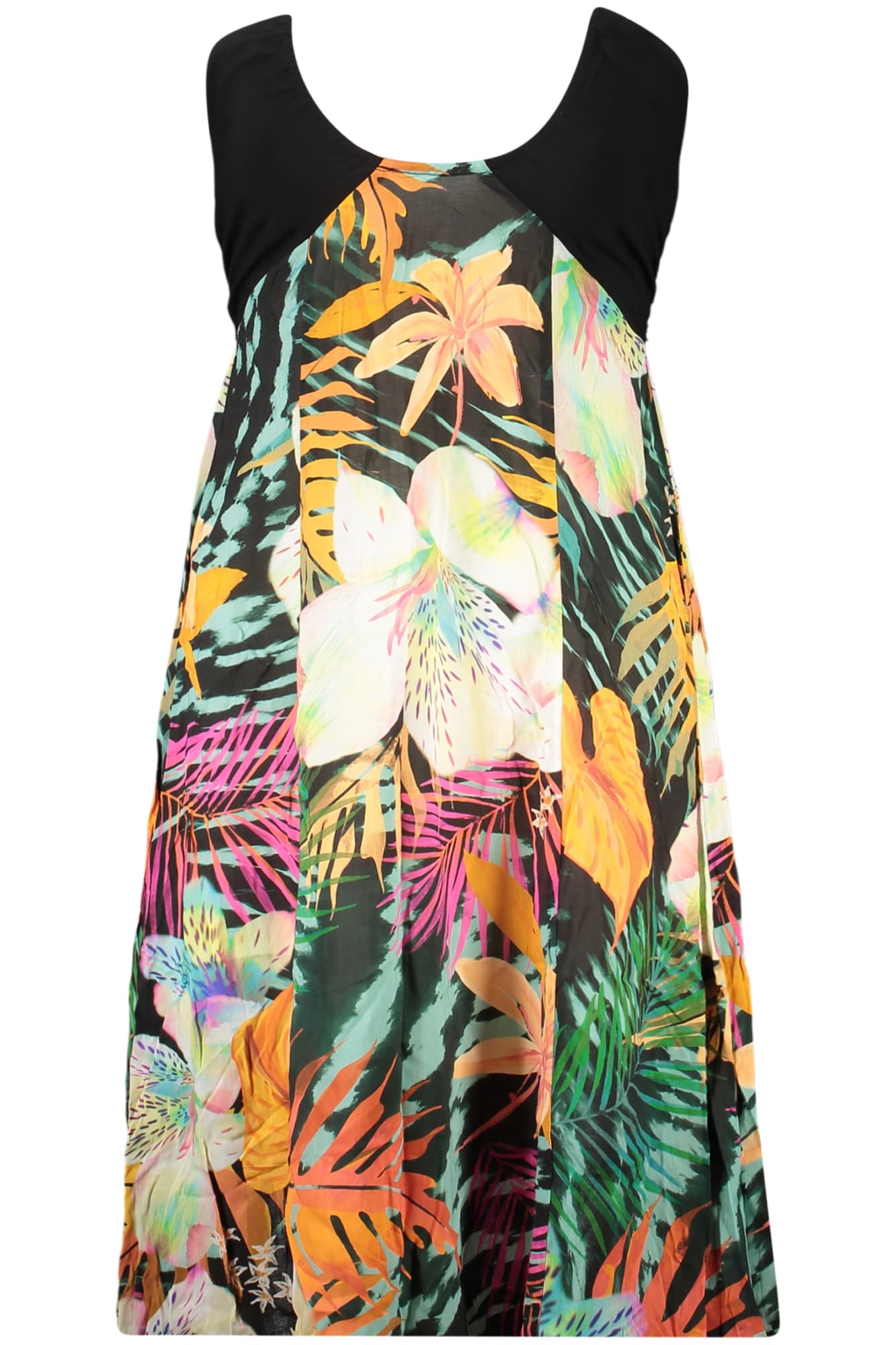 DESIGUAL ABITO LUNGO DONNA NERO