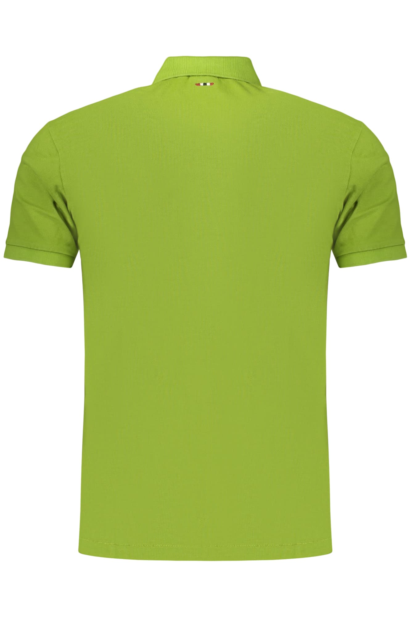 NAPAPIJRI POLO MANICHE CORTE UOMO VERDE - Miniatura 2