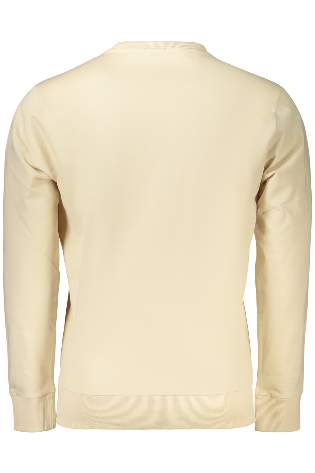 RIFLE FELPA SENZA ZIP UOMO BEIGE - Miniatura 2