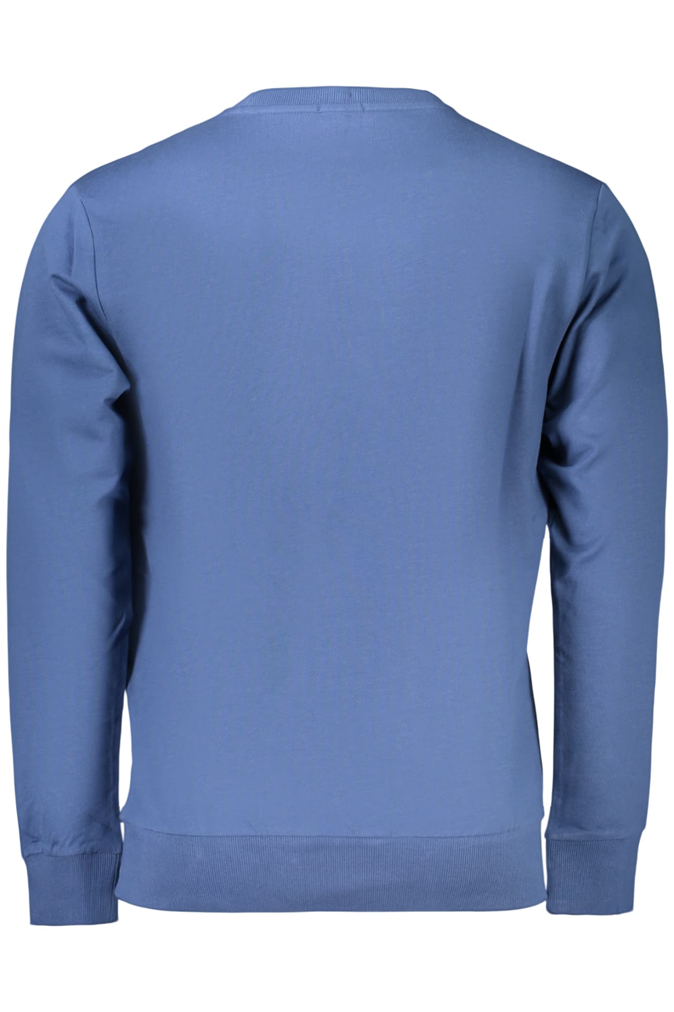 RIFLE FELPA SENZA ZIP UOMO BLU - Miniatura 2