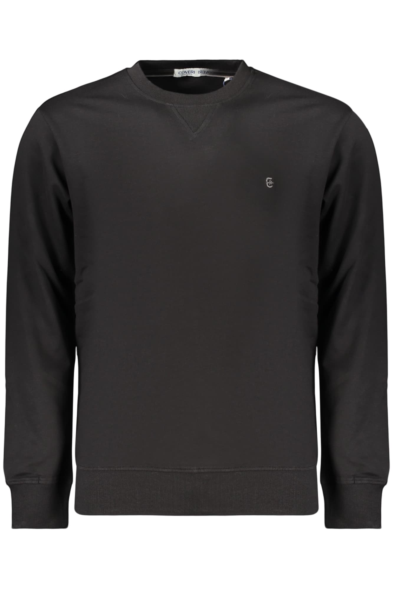 COVERI MOVING FELPA SENZA ZIP UOMO NERO