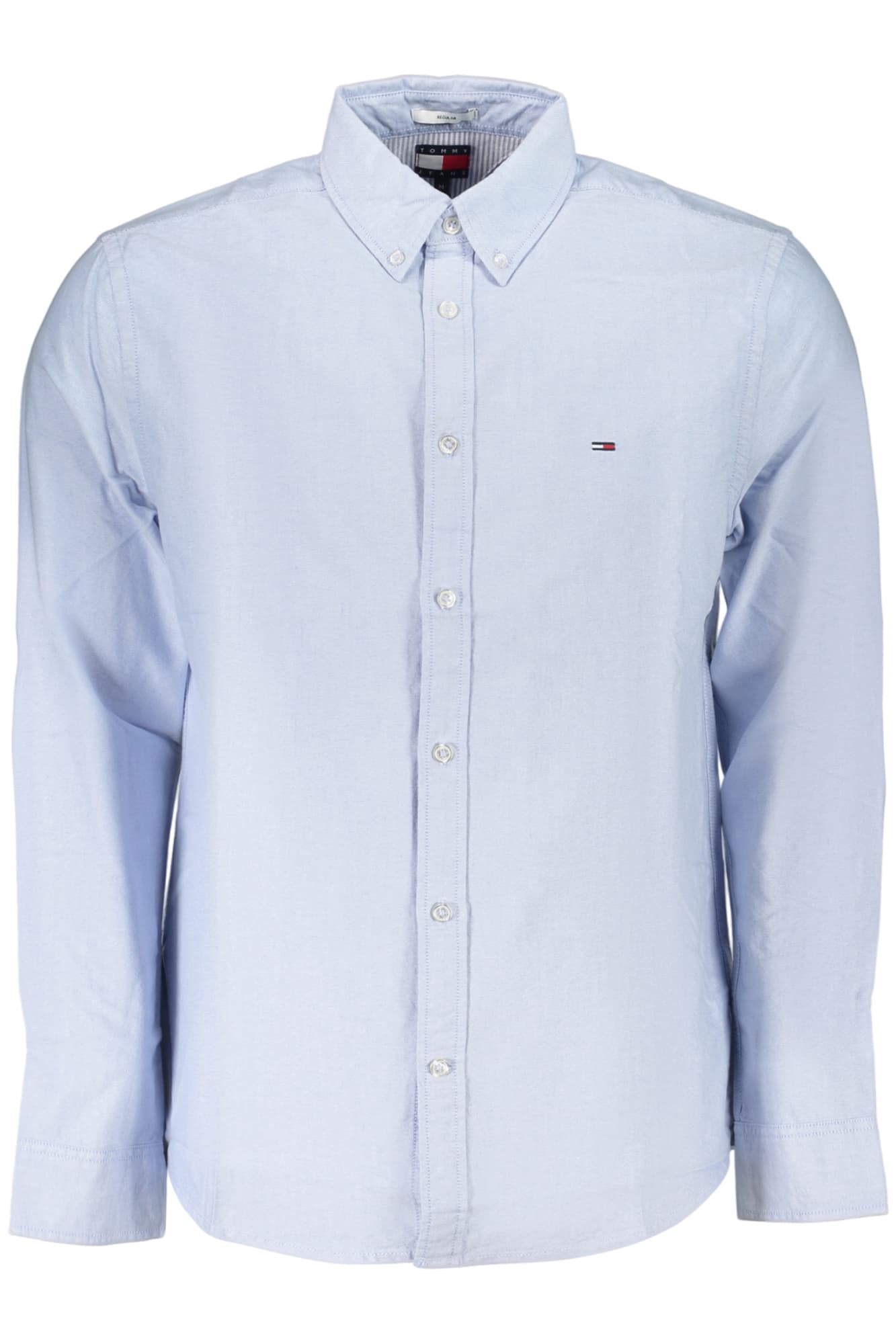 TOMMY HILFIGER CAMICIA MANICHE LUNGHE UOMO AZZURRO
