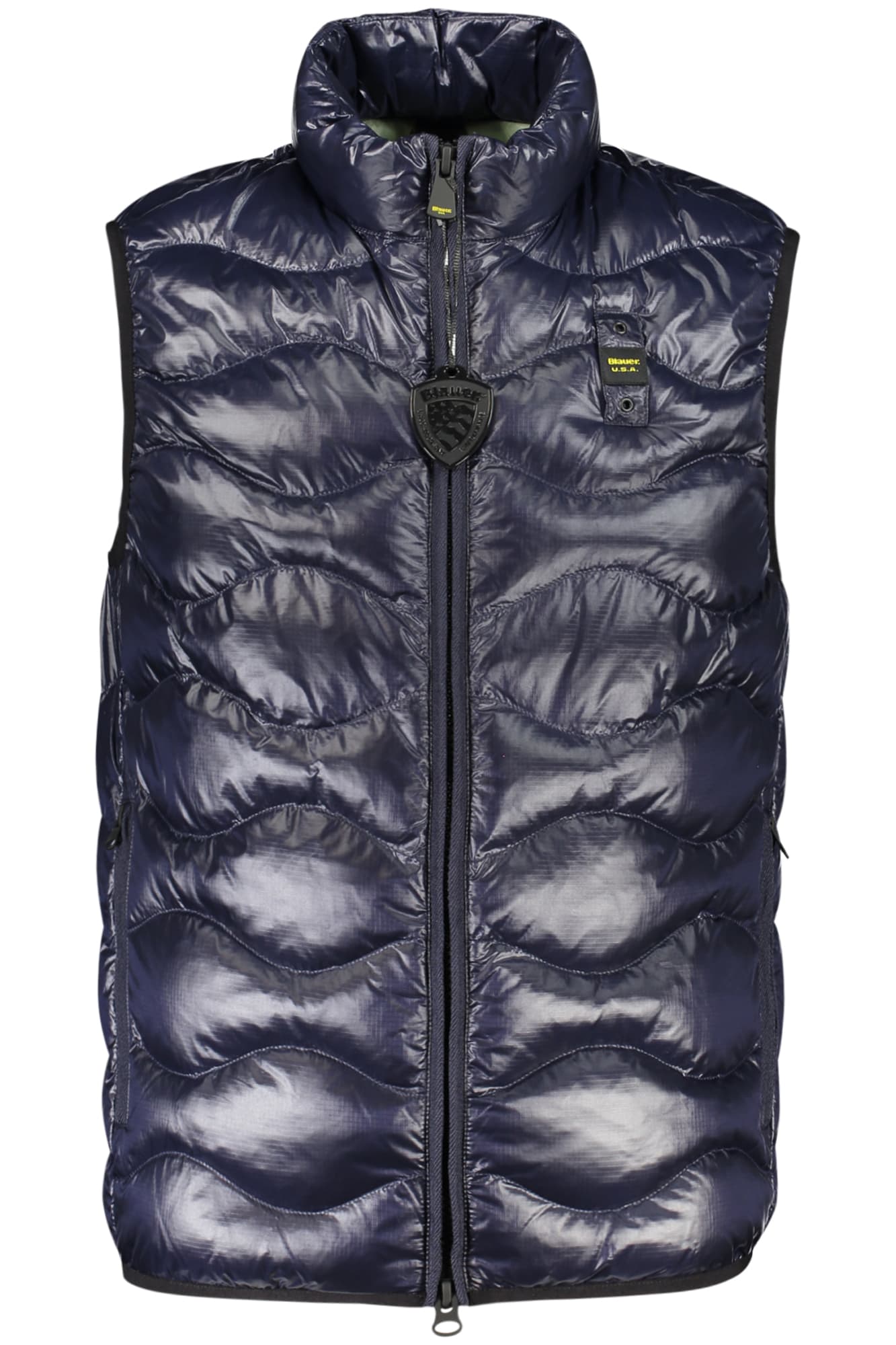 BLAUER APPAREL SMANICATO UOMO BLU