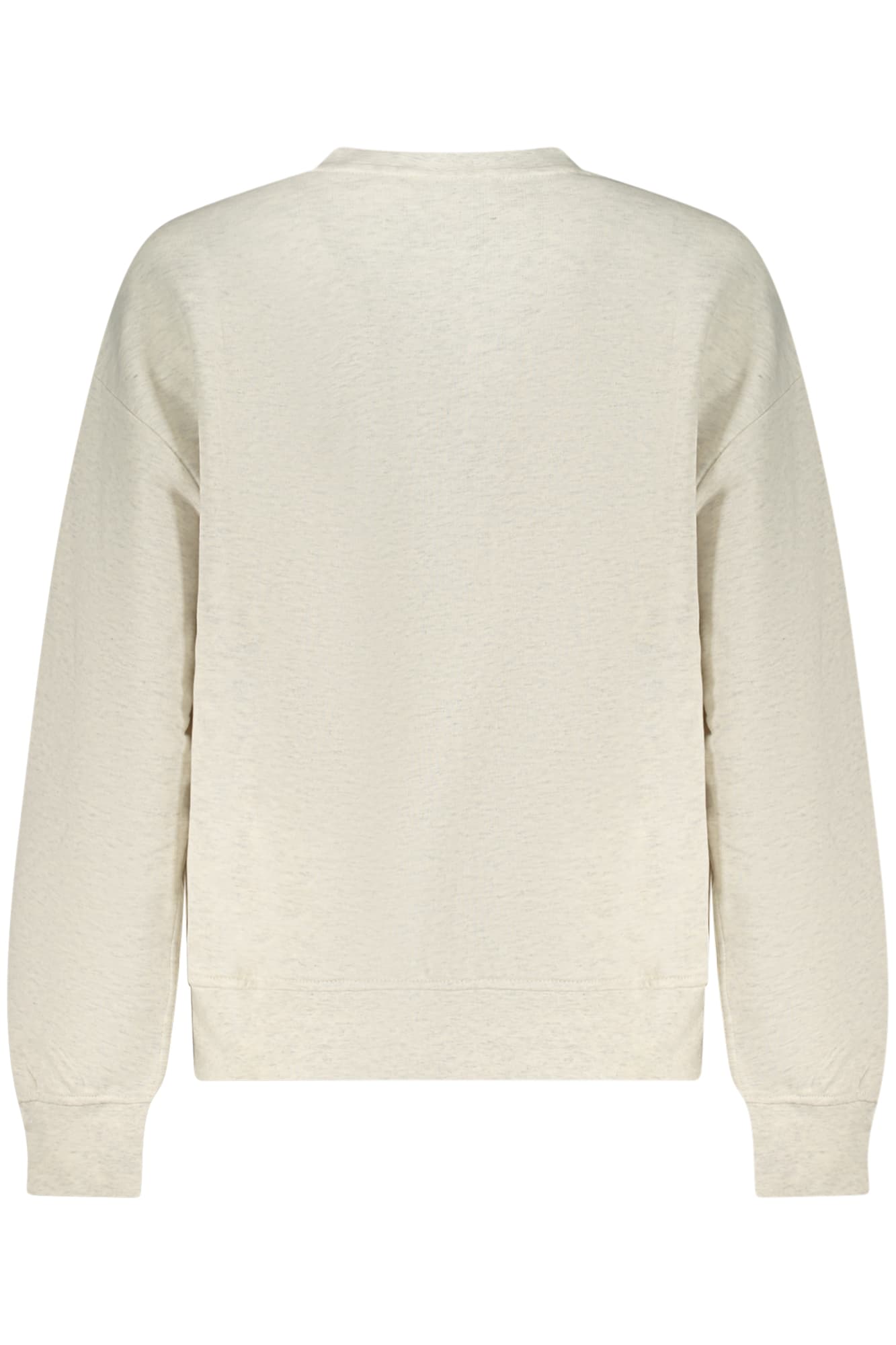 CALVIN KLEIN FELPA SENZA ZIP DONNA GRIGIO - Miniatura 2