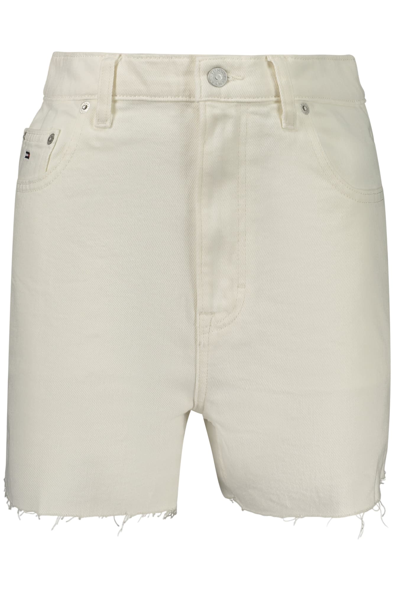 TOMMY HILFIGER JEANS SHORT DONNA BIANCO