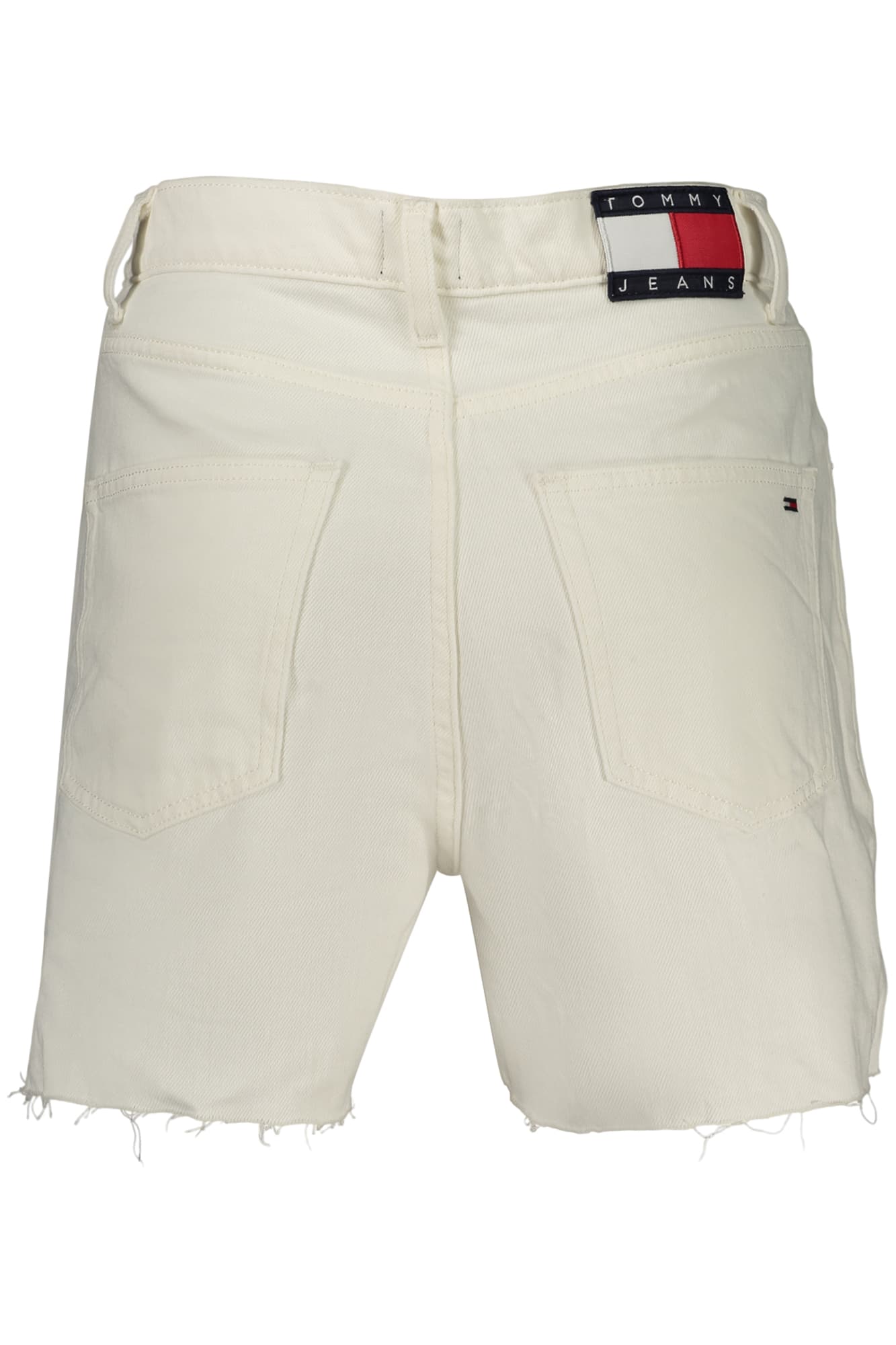 TOMMY HILFIGER JEANS SHORT DONNA BIANCO - Miniatura 2