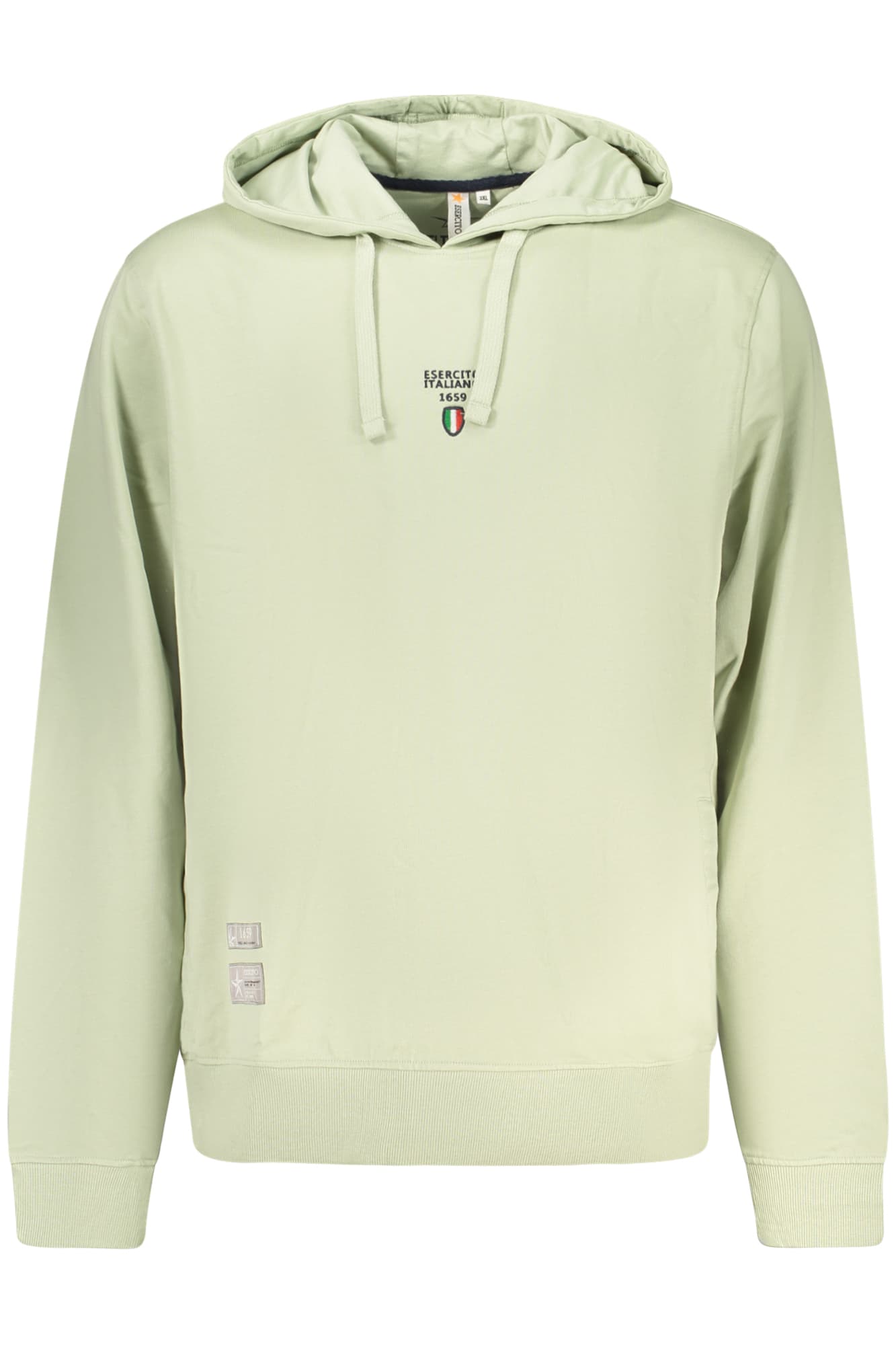 ACCADEMIA MILITARE FELPA SENZA ZIP UOMO VERDE