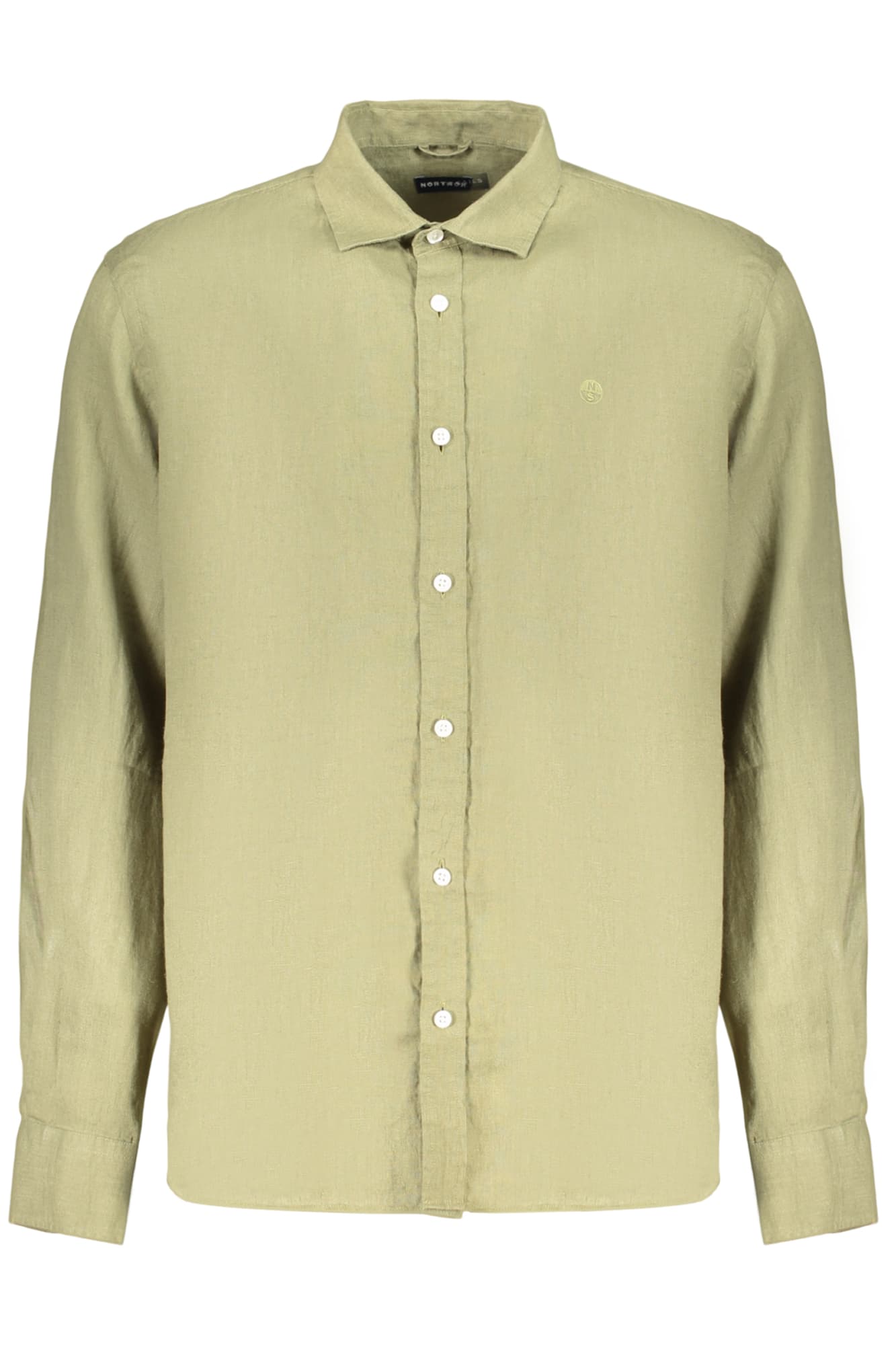 NORTH SAILS CAMICIA MANICHE CORTE UOMO VERDE