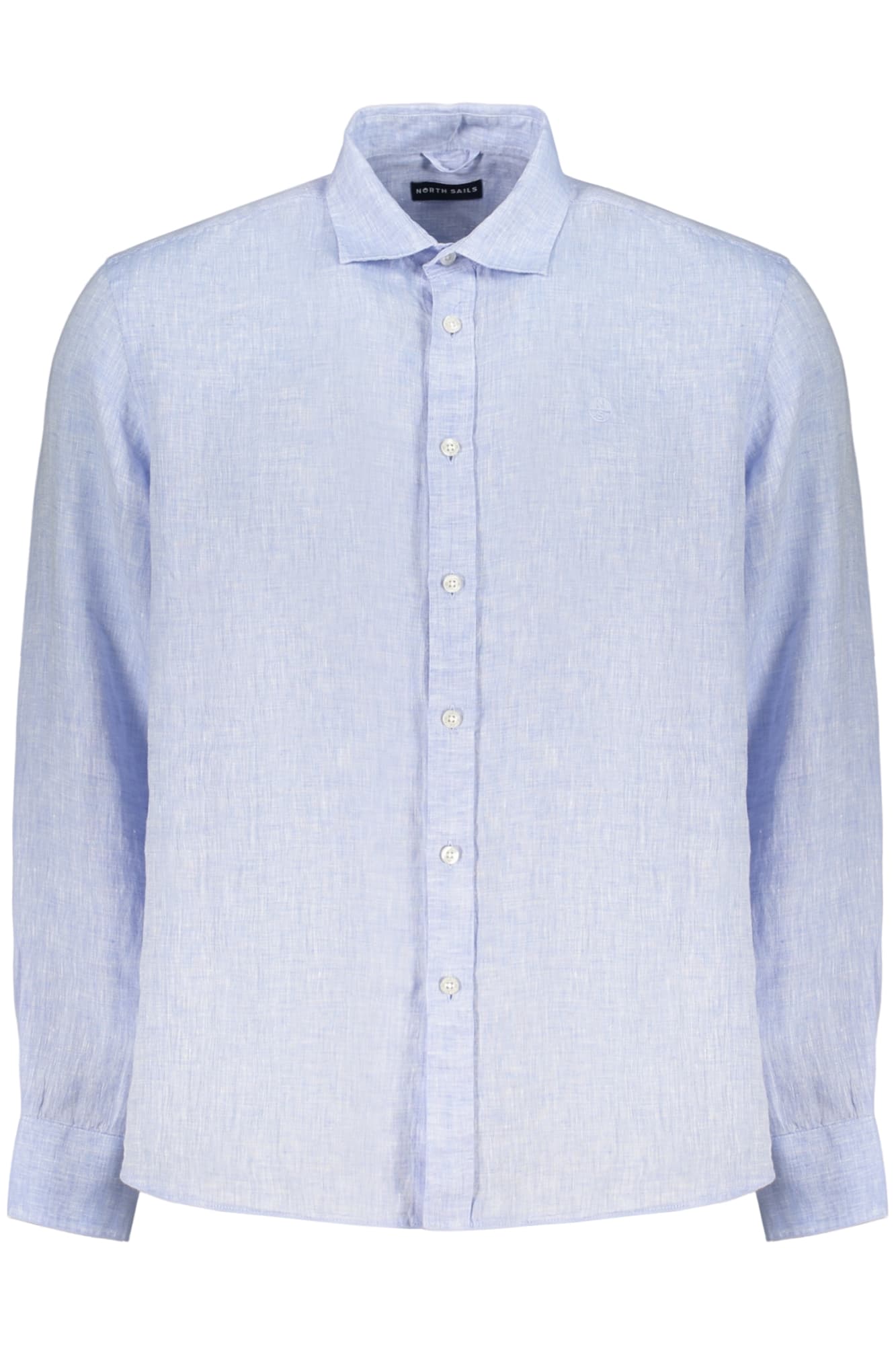 NORTH SAILS CAMICIA MANICHE CORTE UOMO AZZURRO