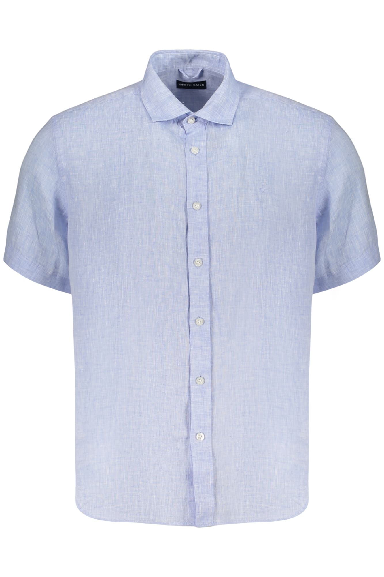 NORTH SAILS CAMICIA MANICHE CORTE UOMO AZZURRO