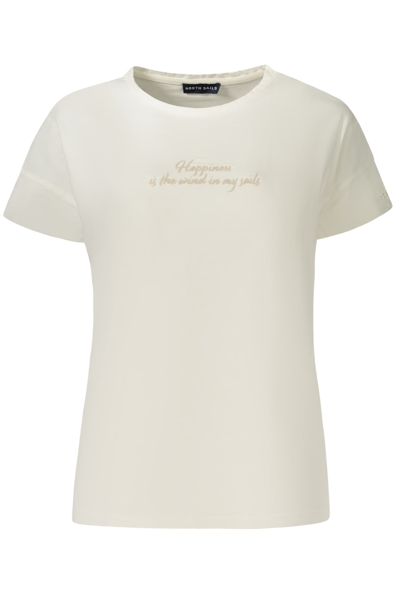 NORTH SAILS T-SHIRT MANICHE CORTE DONNA BIANCO
