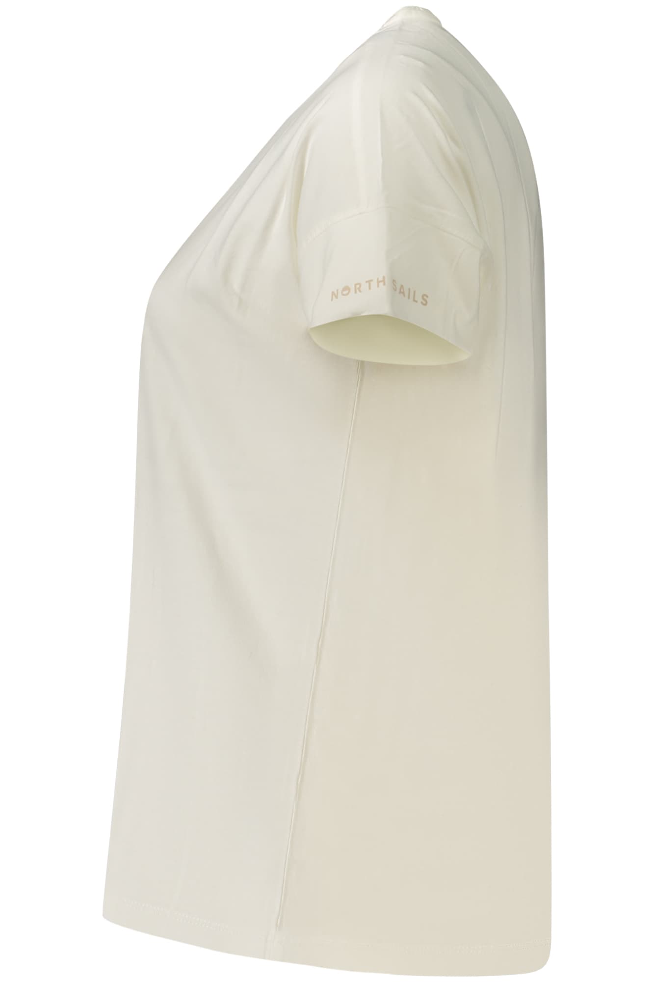 NORTH SAILS T-SHIRT MANICHE CORTE DONNA BIANCO - Miniatura 3