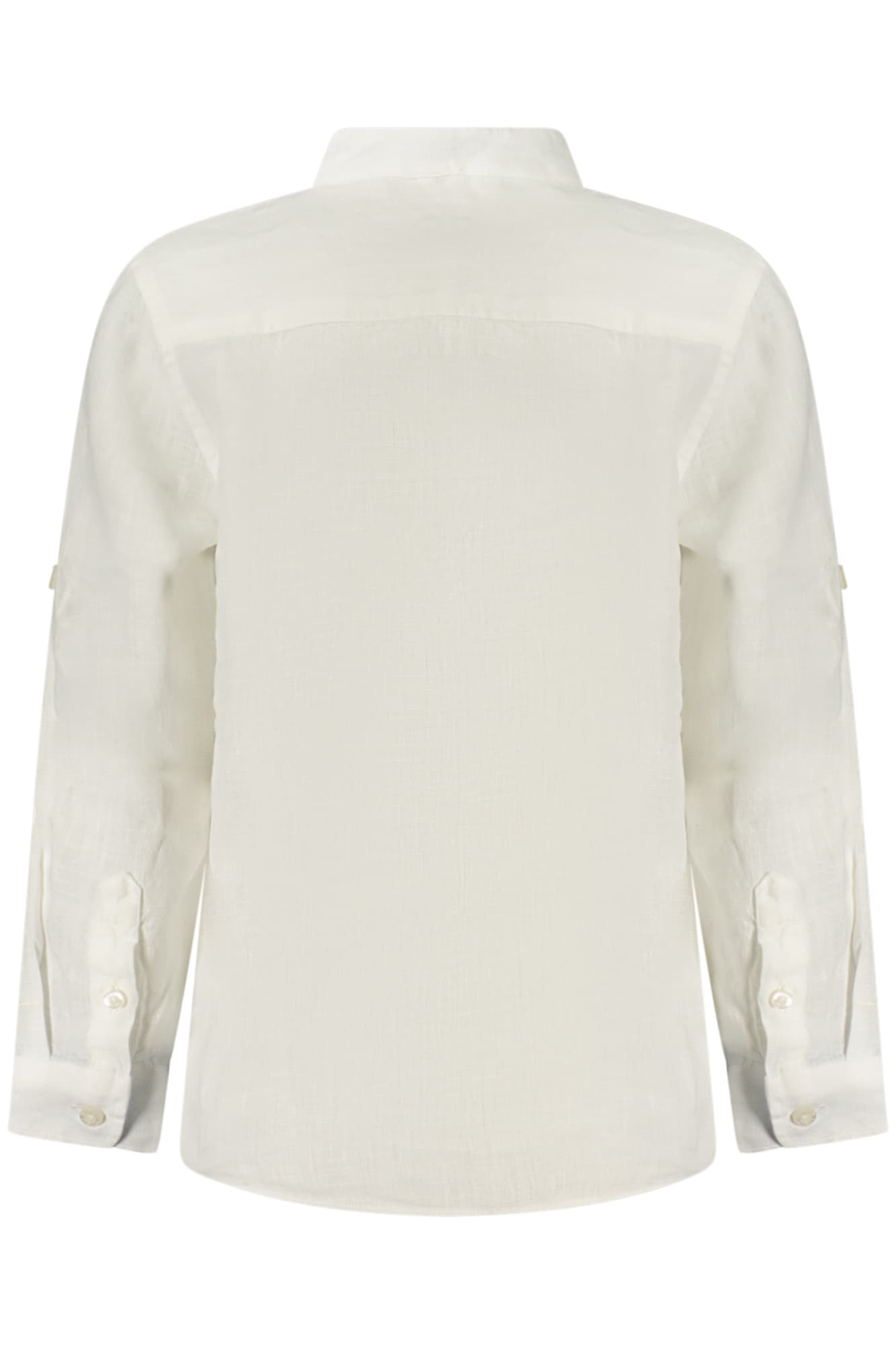 NORTH SAILS CAMICIA MANICHE LUNGHE BAMBINO BIANCO - Miniatura 2