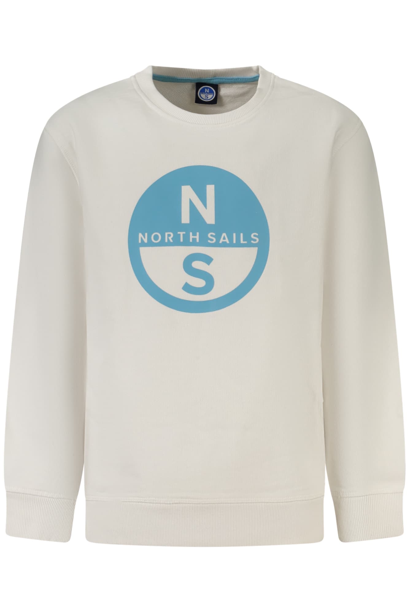 NORTH SAILS FELPA SENZA ZIP BAMBINO BIANCO
