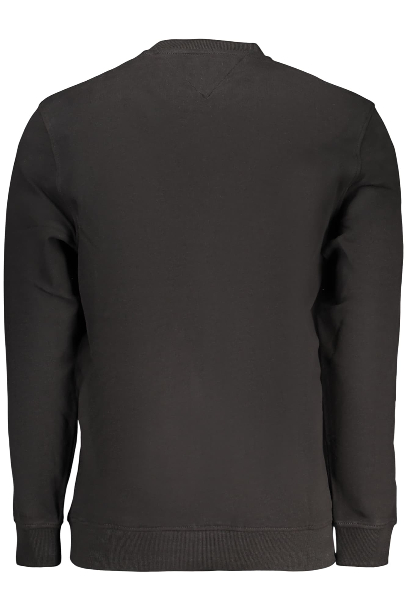 TOMMY HILFIGER FELPA SENZA ZIP UOMO NERO - Miniatura 2