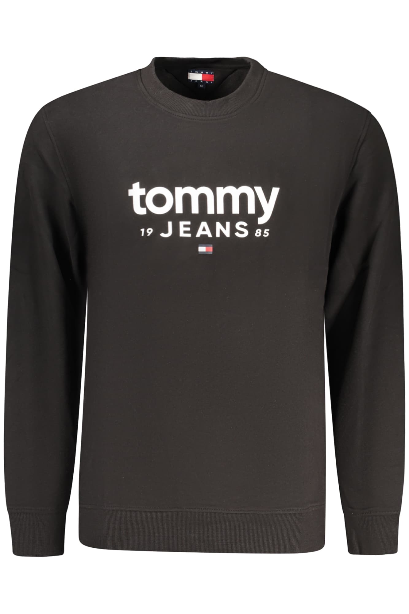 TOMMY HILFIGER FELPA SENZA ZIP UOMO NERO