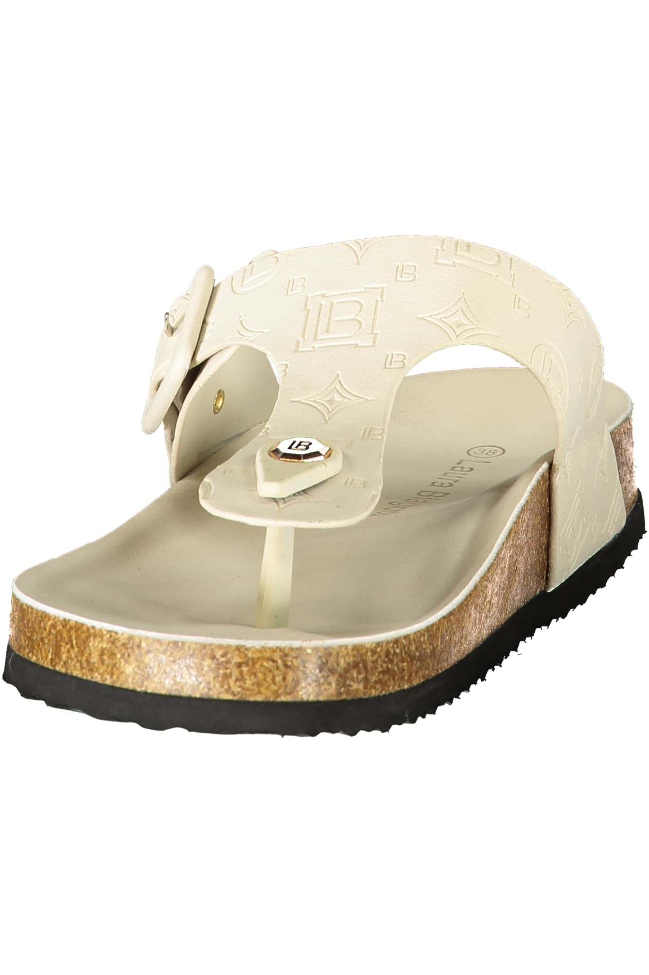 LAURA BIAGIOTTI CALZATURA CIABATTA DONNA BIANCO - Miniatura 3