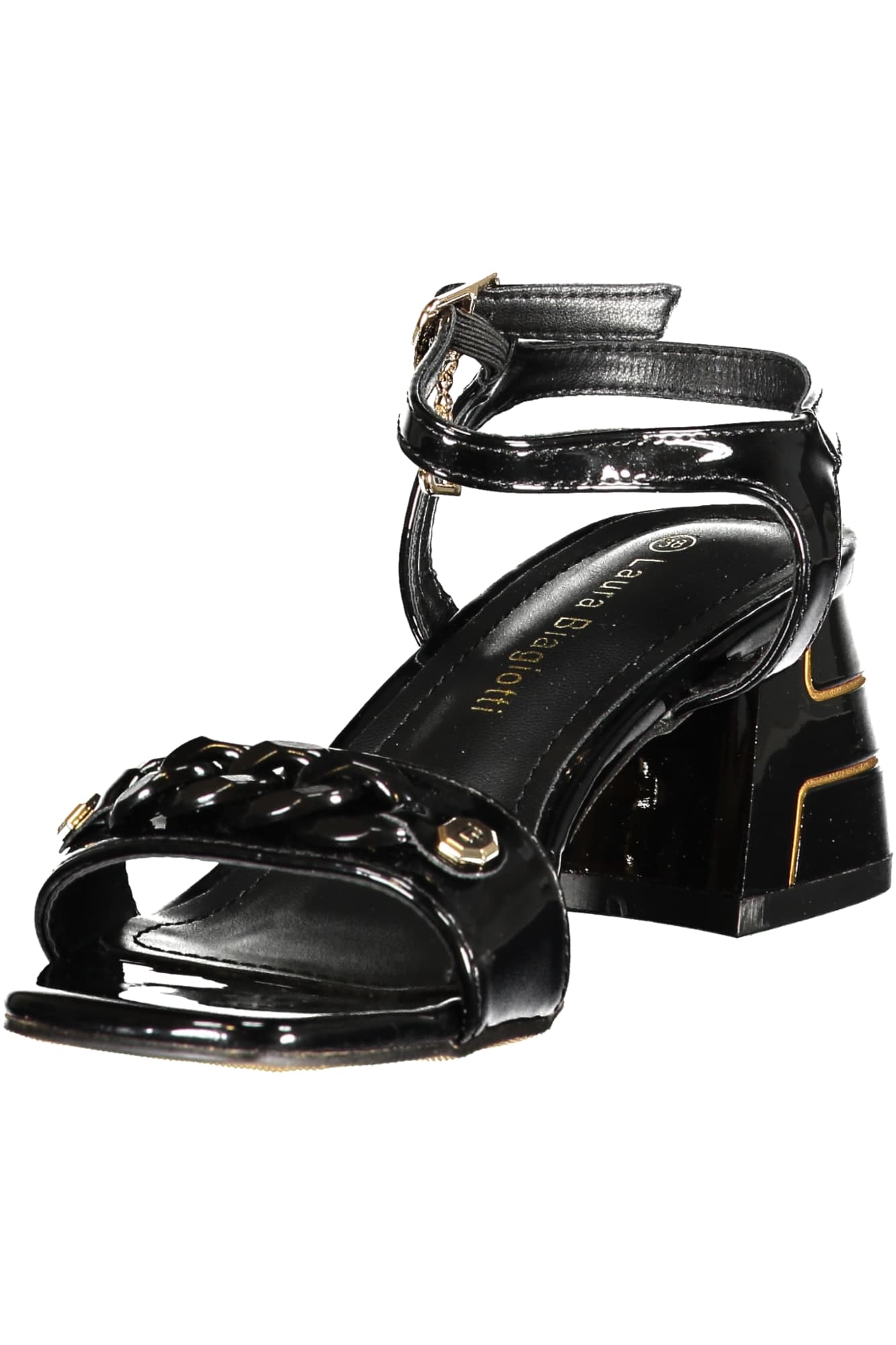 LAURA BIAGIOTTI CALZATURA SANDALO DONNA NERO - Miniatura 3