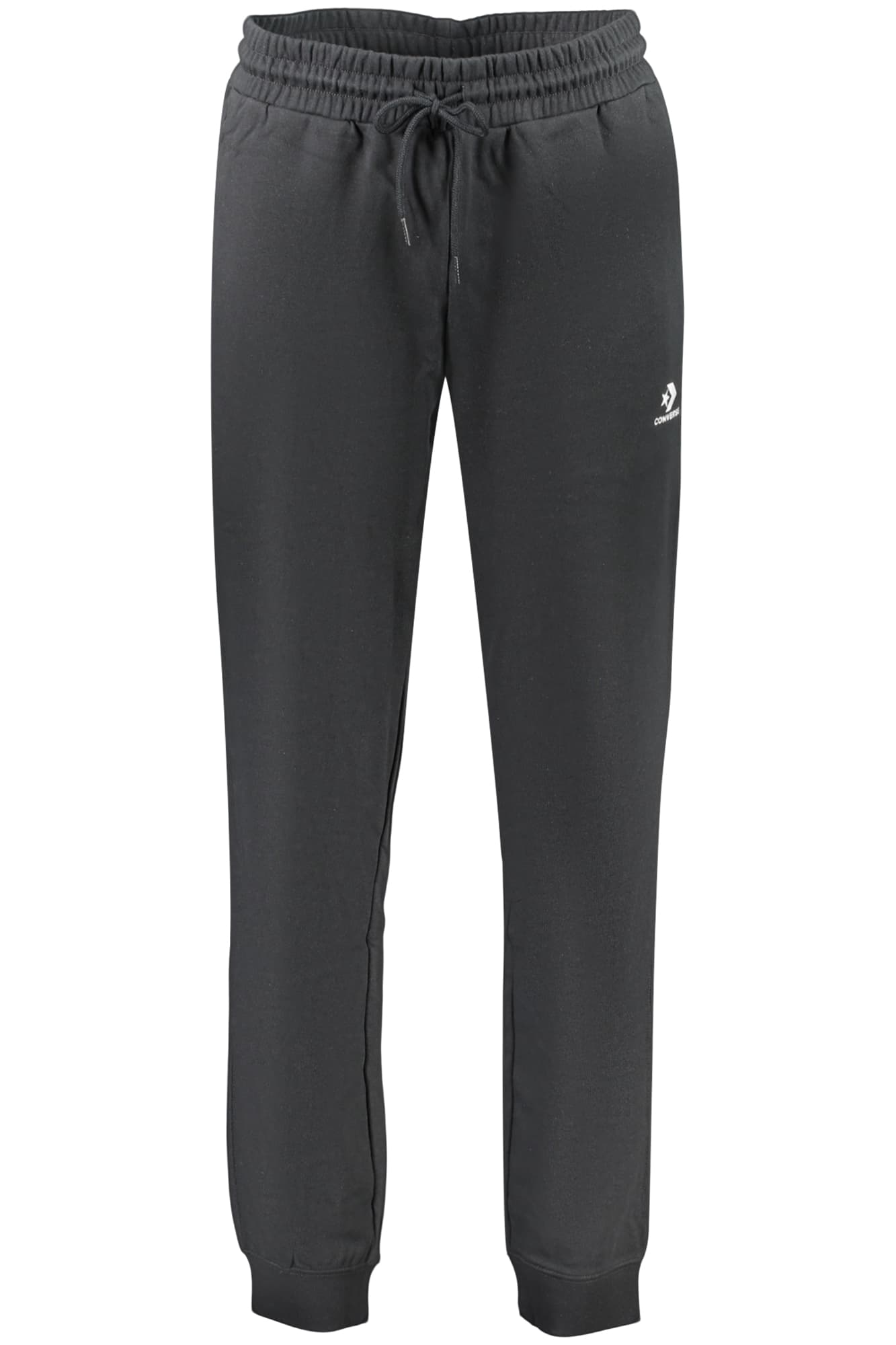 CONVERSE PANTALONE TUTA LUNGO UOMO NERO