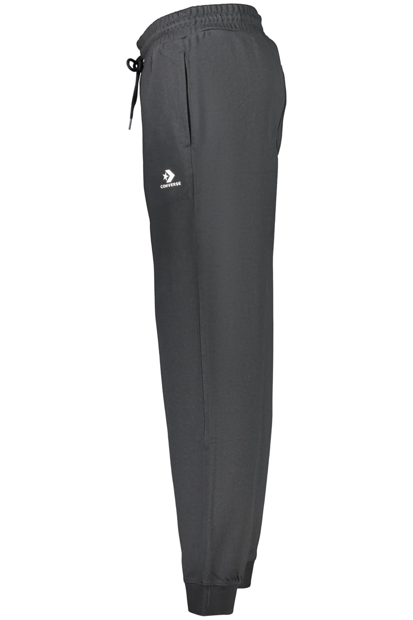 CONVERSE PANTALONE TUTA LUNGO UOMO NERO - Miniatura 3