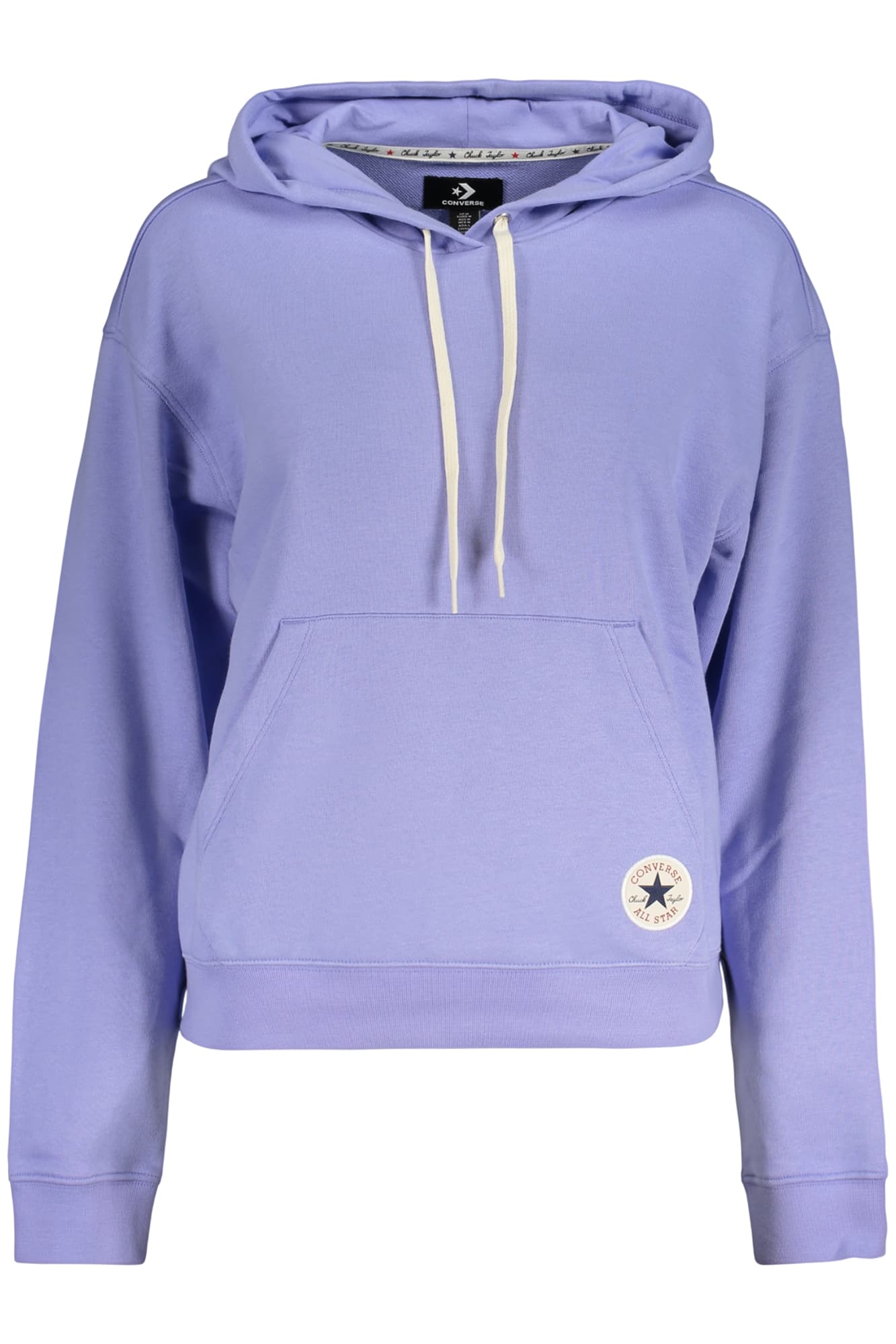 CONVERSE FELPA SENZA ZIP DONNA VIOLA