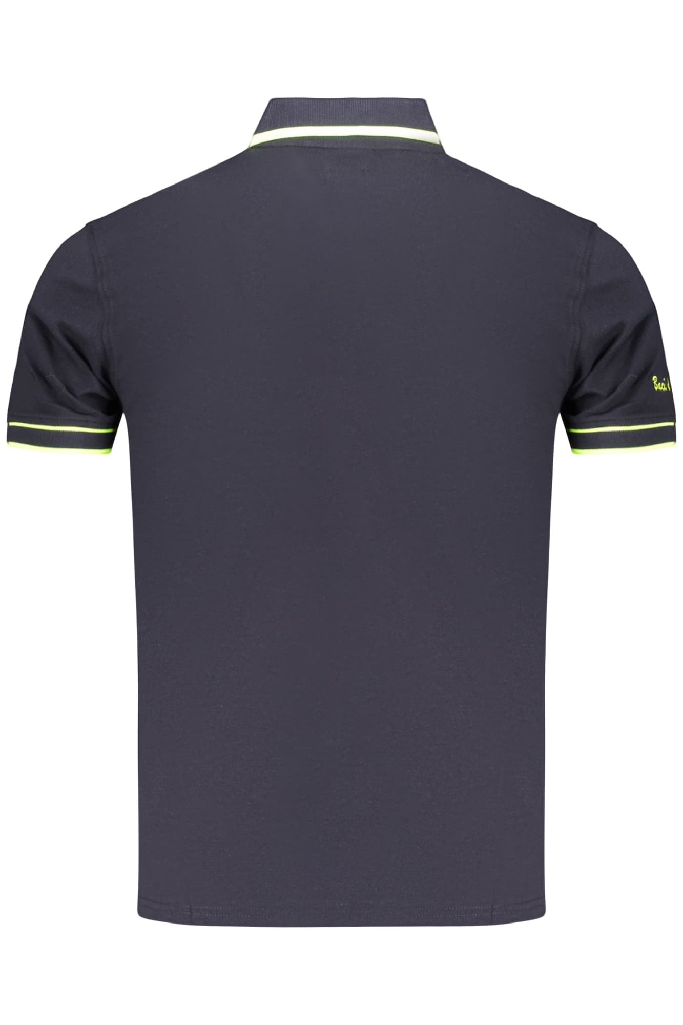 BACI&ABBRACCI POLO MANICHE CORTE UOMO BLU - Miniatura 2