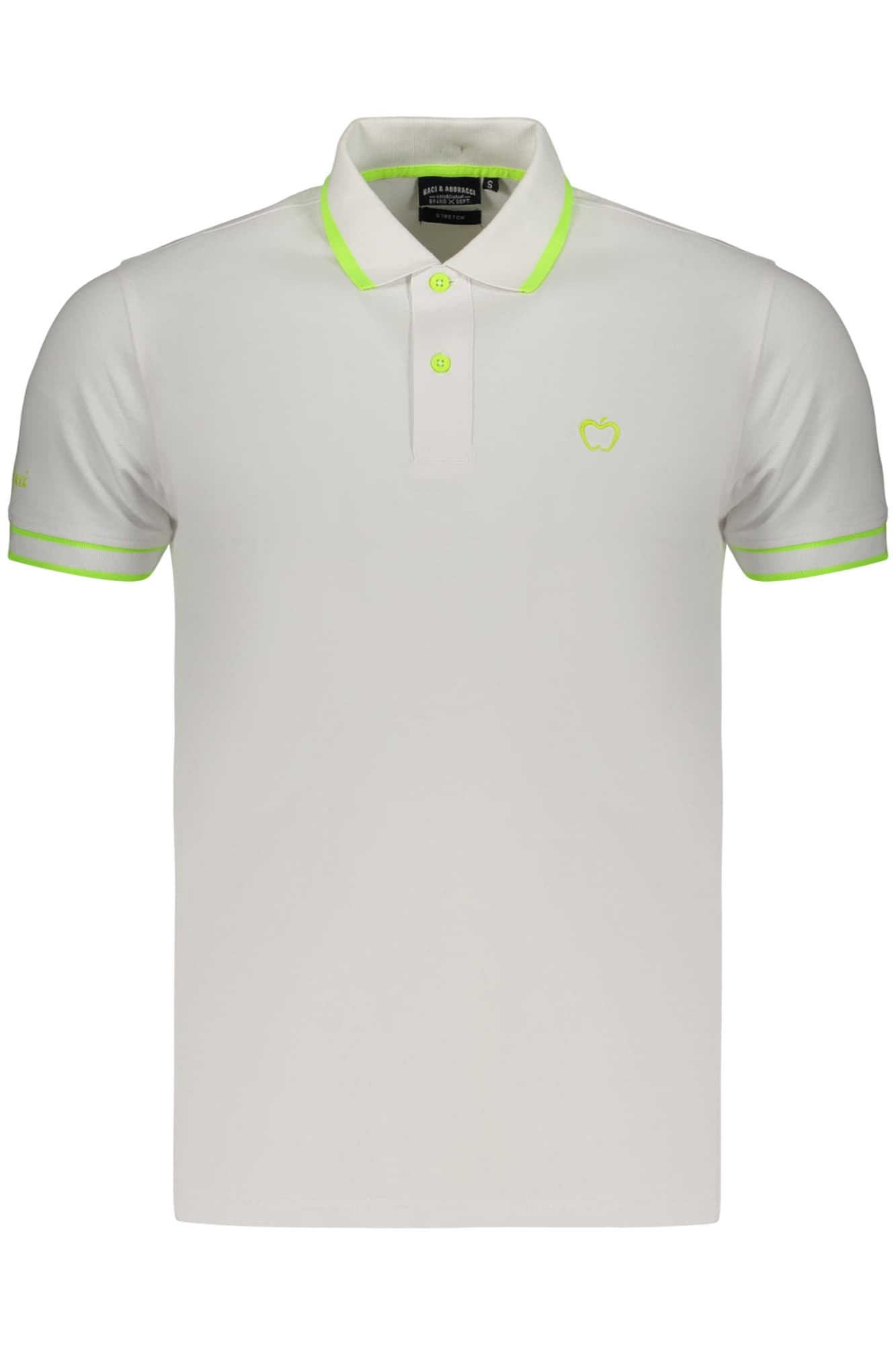 BACI&ABBRACCI POLO MANICHE CORTE UOMO BIANCO