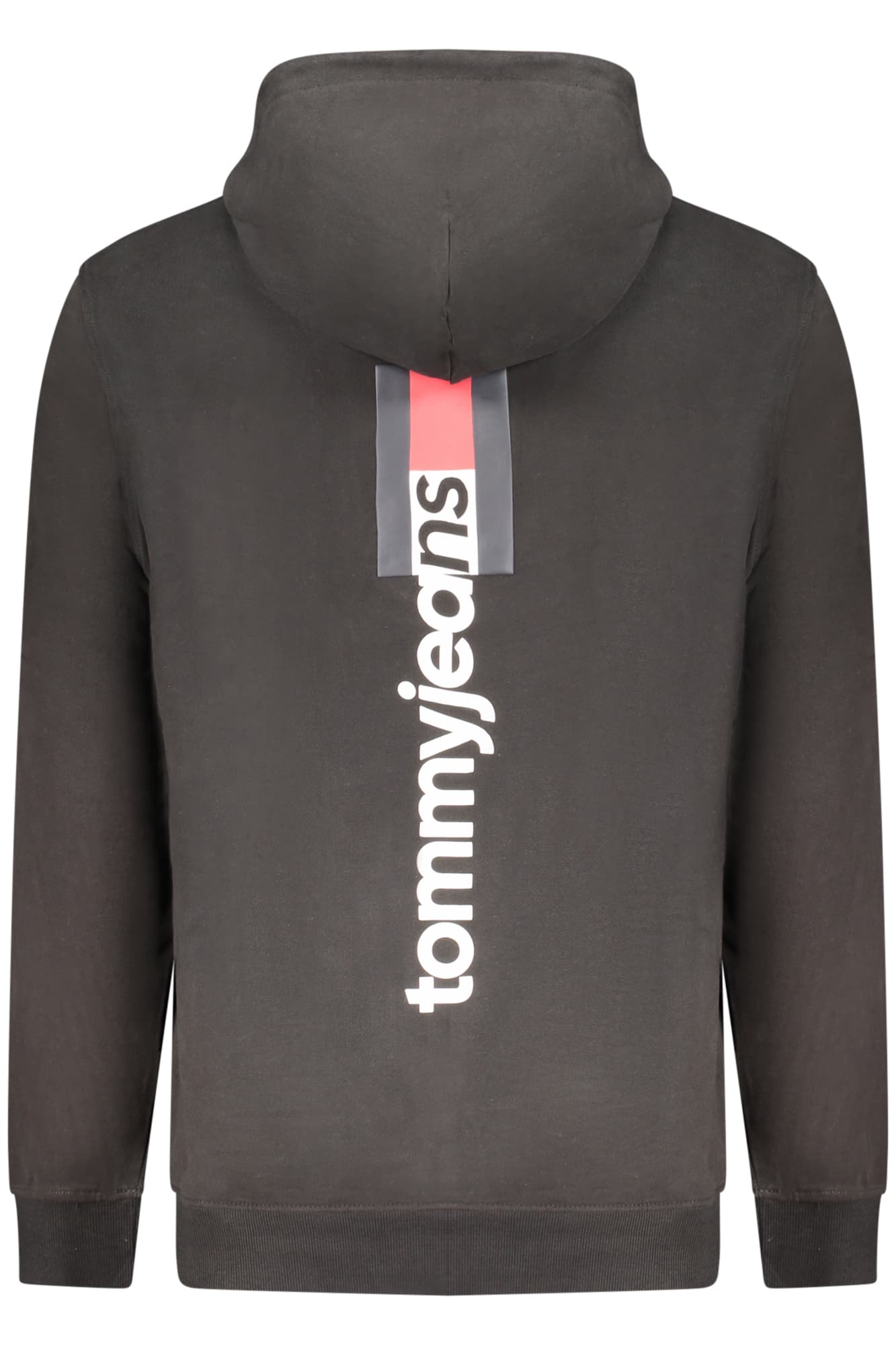 TOMMY HILFIGER FELPA SENZA ZIP UOMO NERO - Miniatura 2