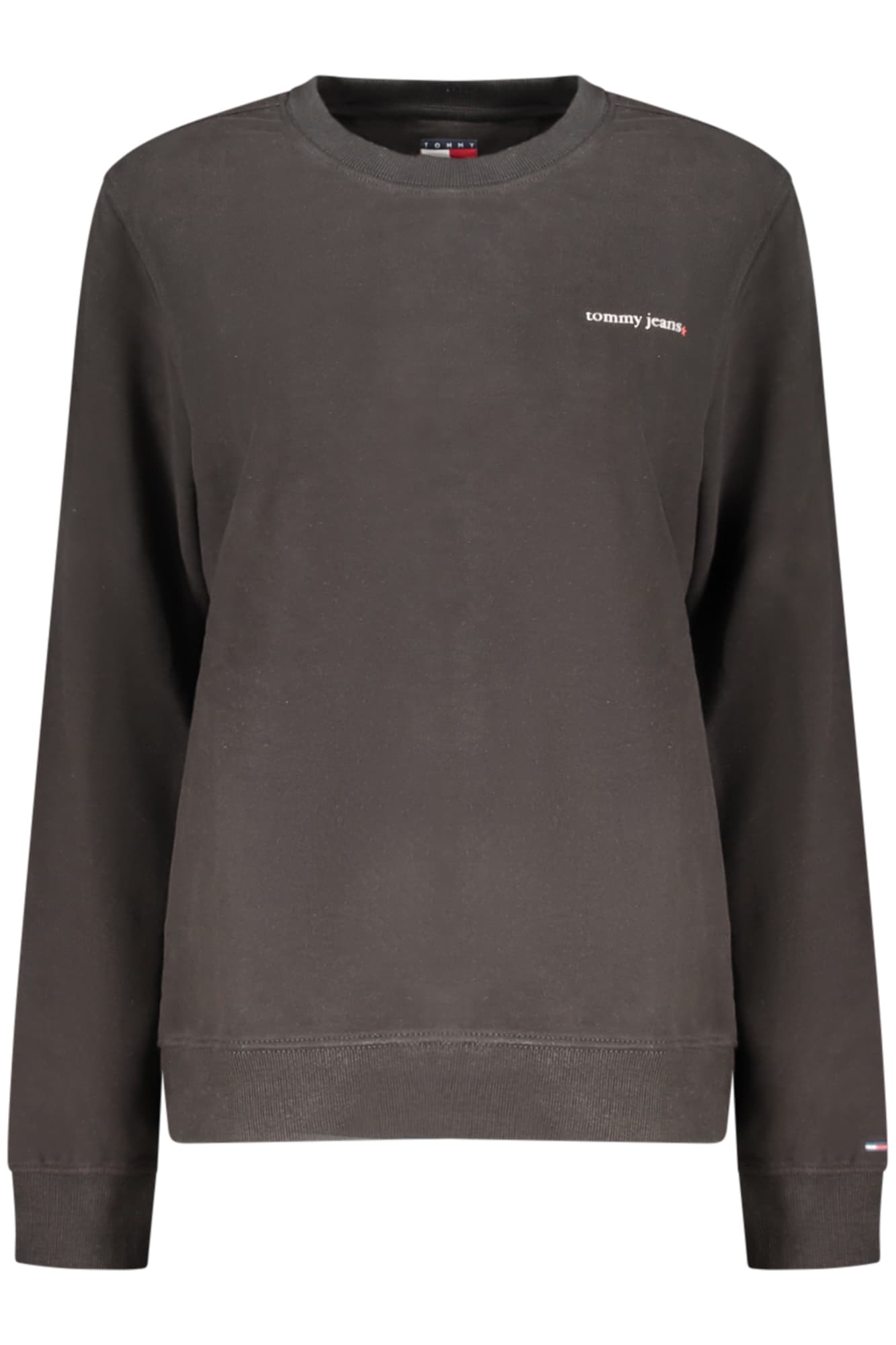 TOMMY HILFIGER FELPA SENZA ZIP DONNA NERO