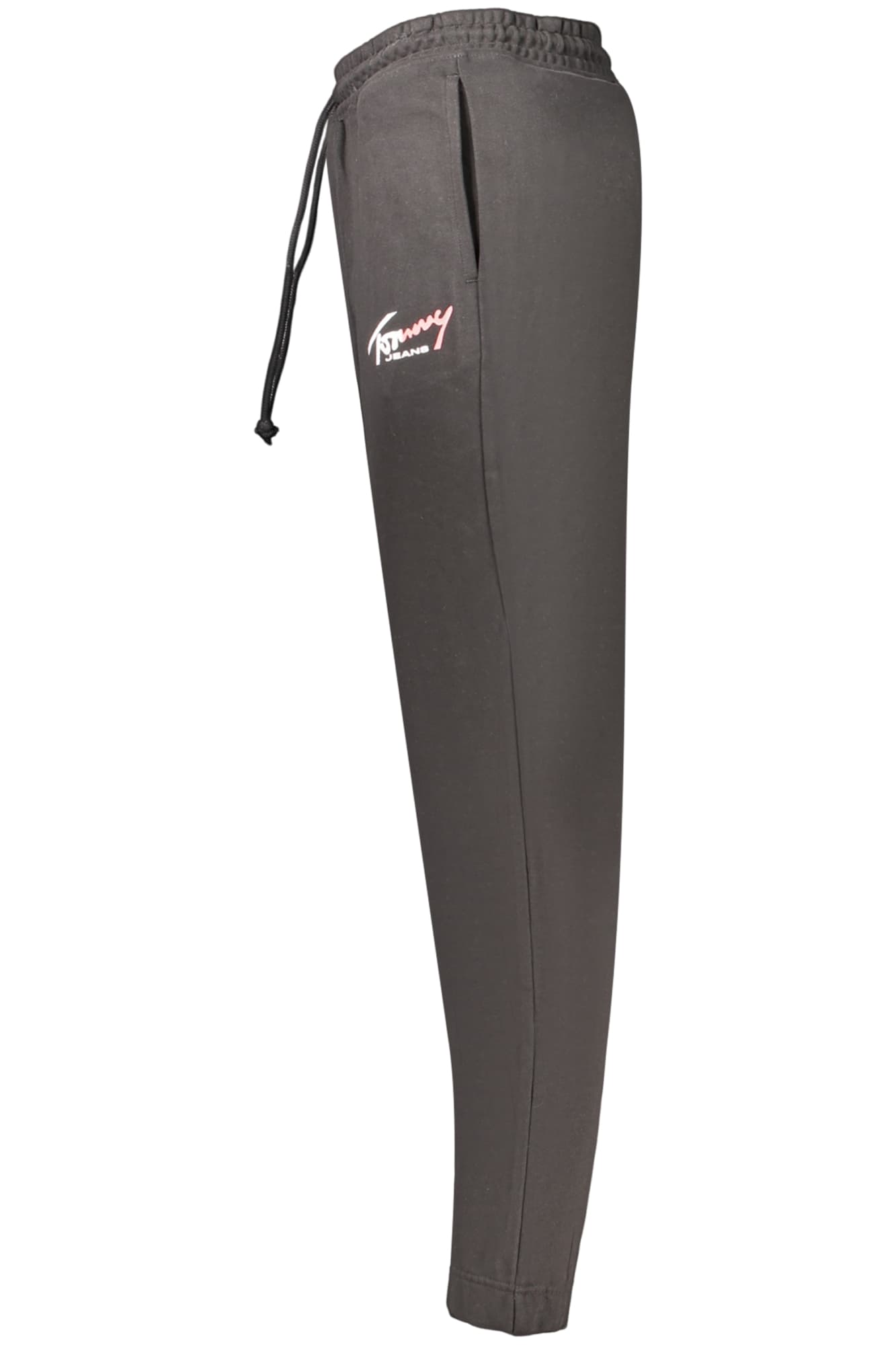 TOMMY HILFIGER PANTALONE TUTA LUNGO UOMO NERO - Miniatura 3